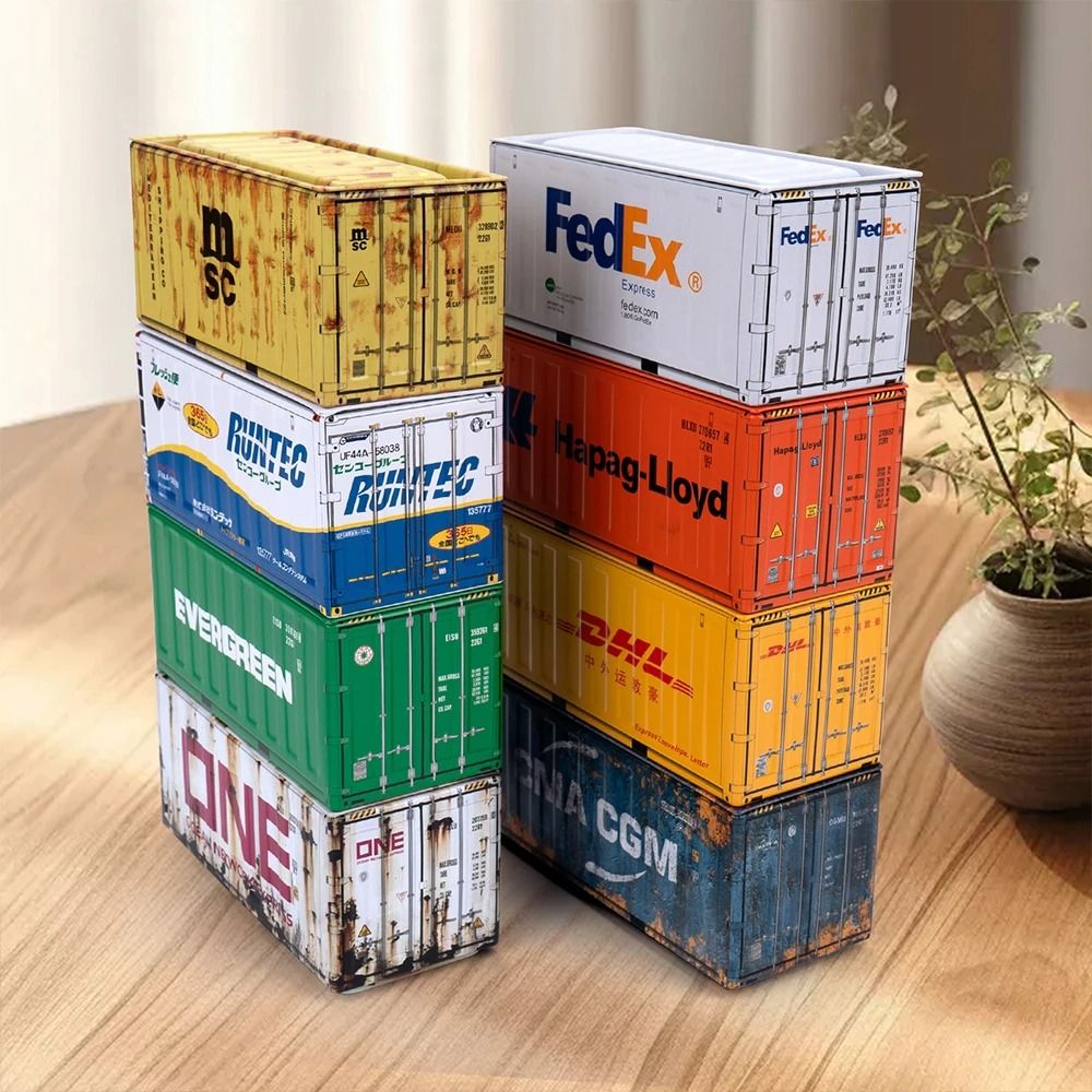Mini Iron Style Storage Box 0