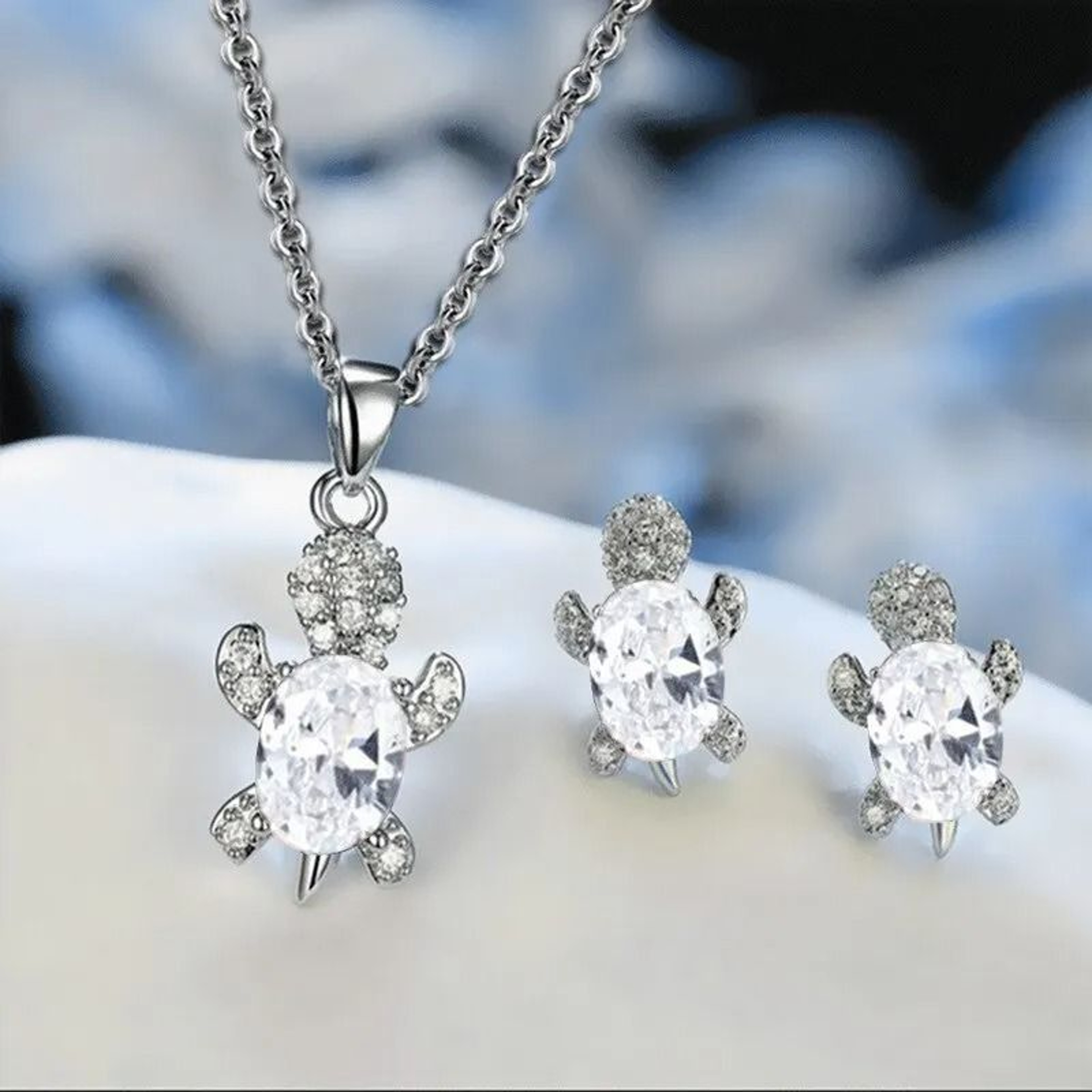 Fashion Crystal Jewelry Set 1
