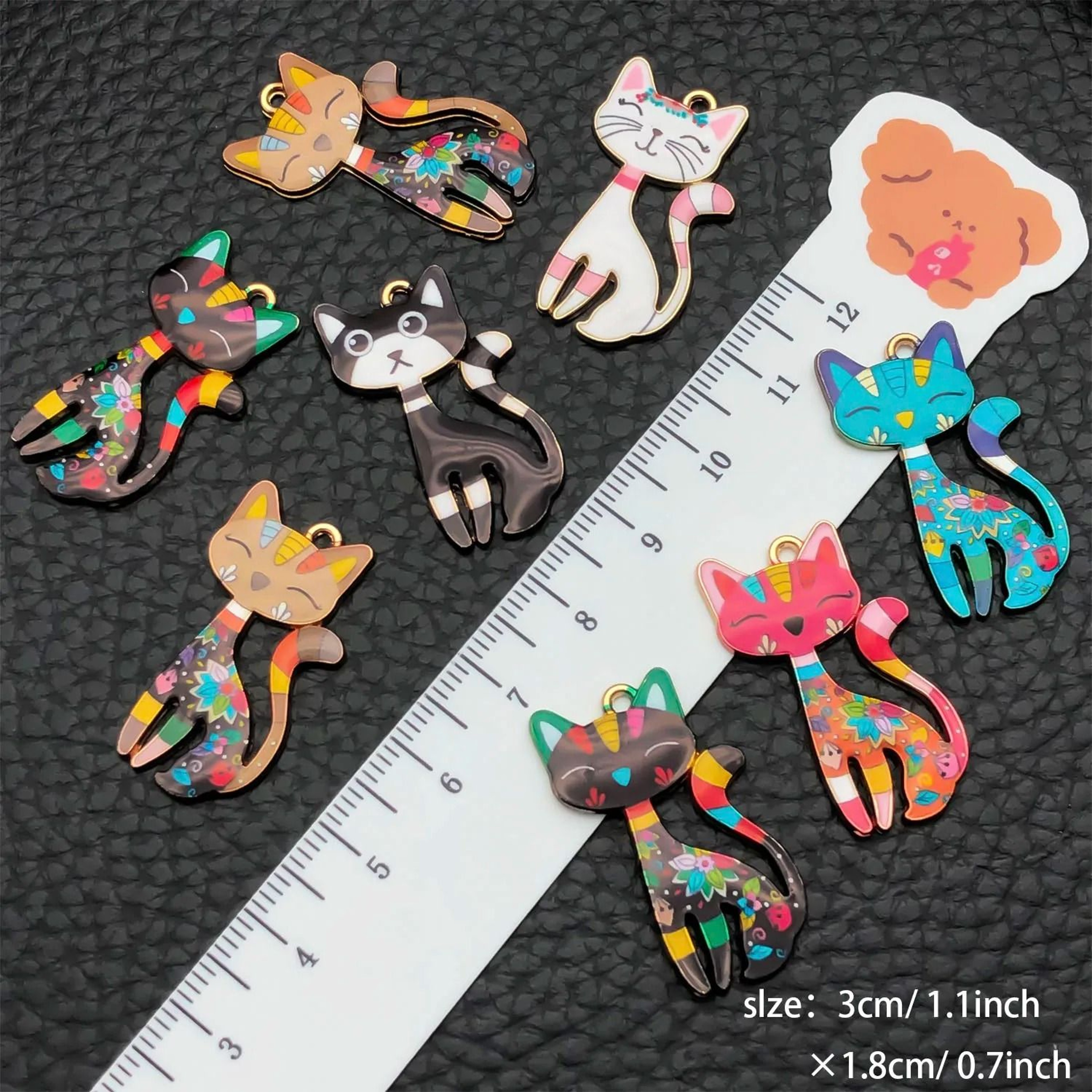 Colorful DIY Charm Set For Jewelry Crafts 2