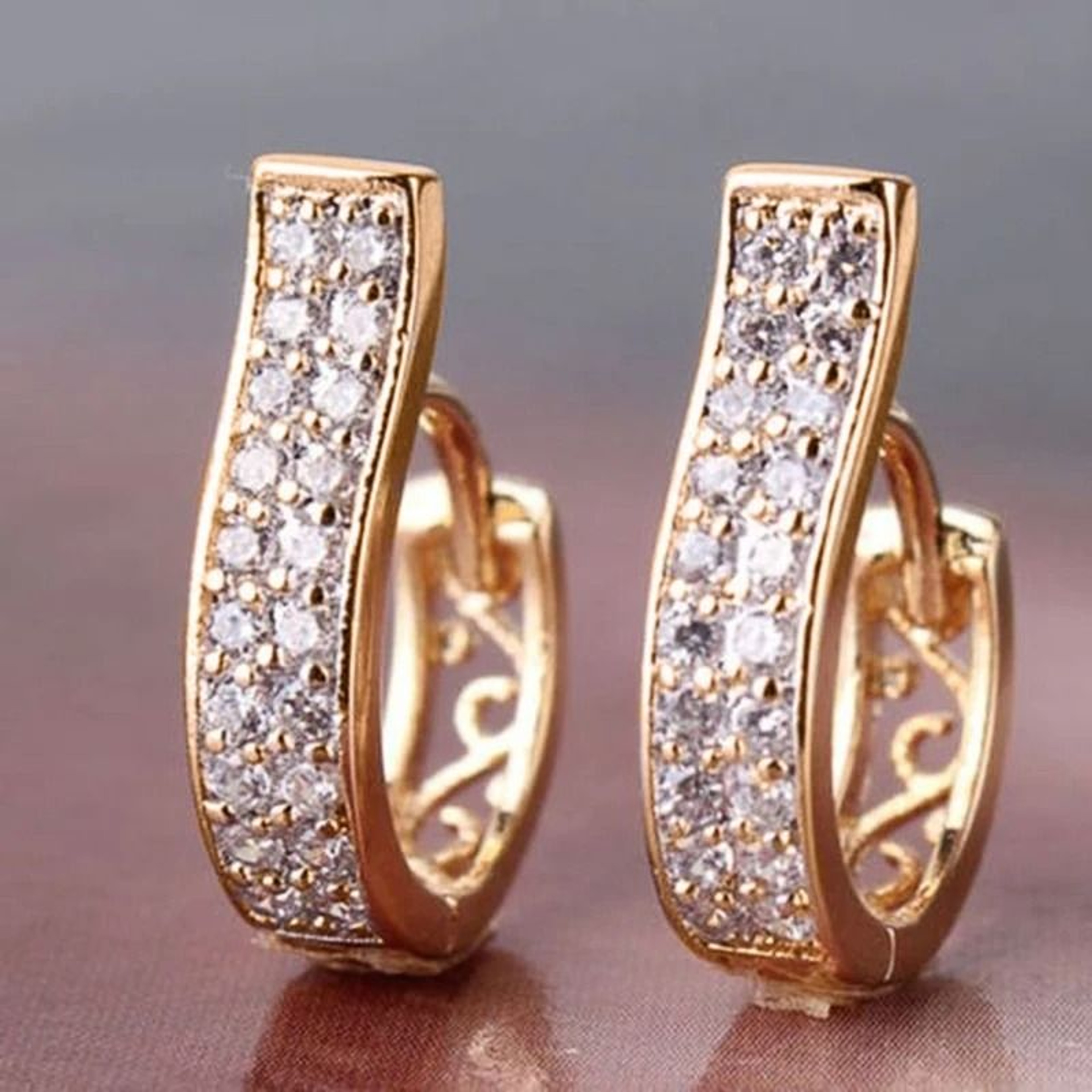 Sculptural Hoop Earrings 2