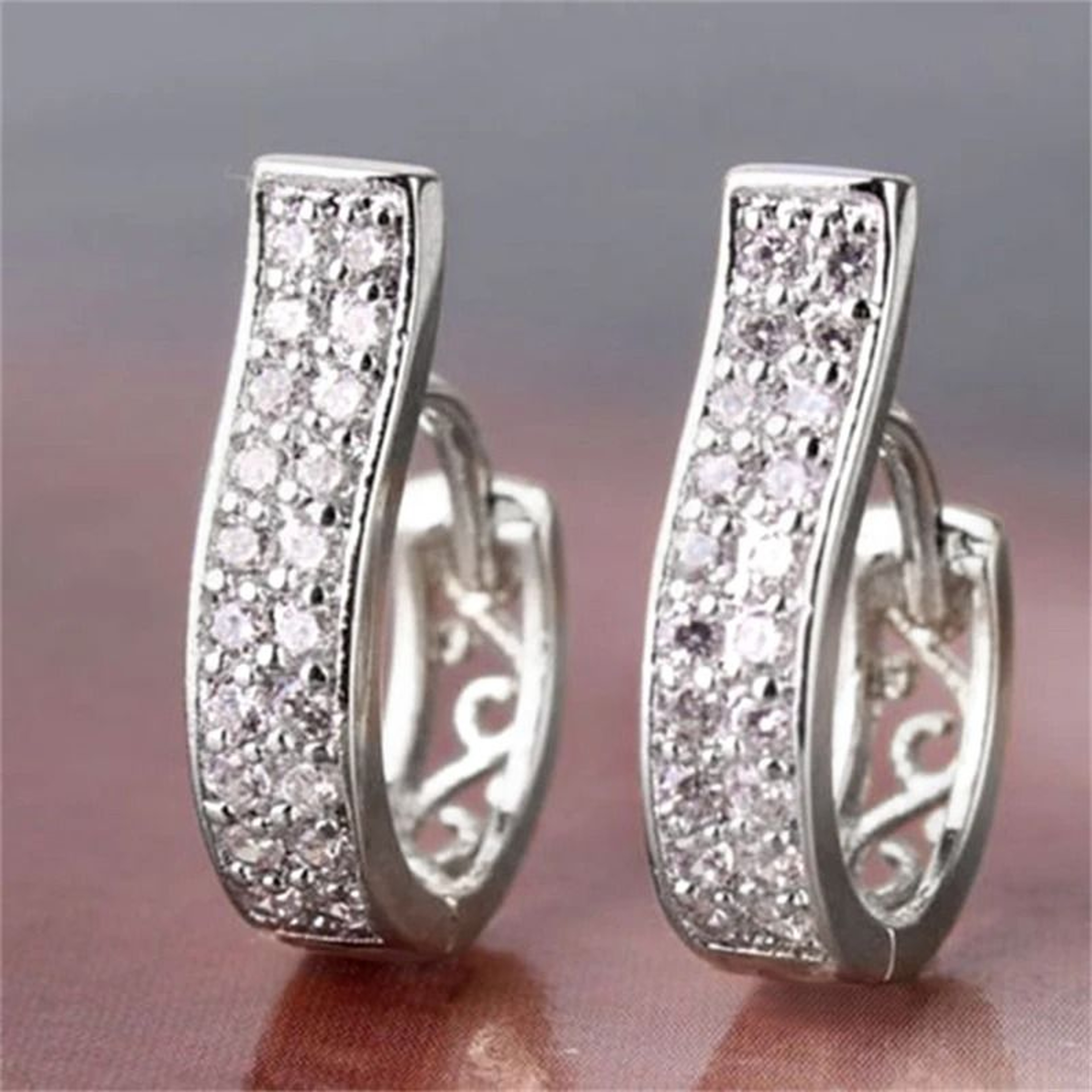 Sculptural Hoop Earrings 3