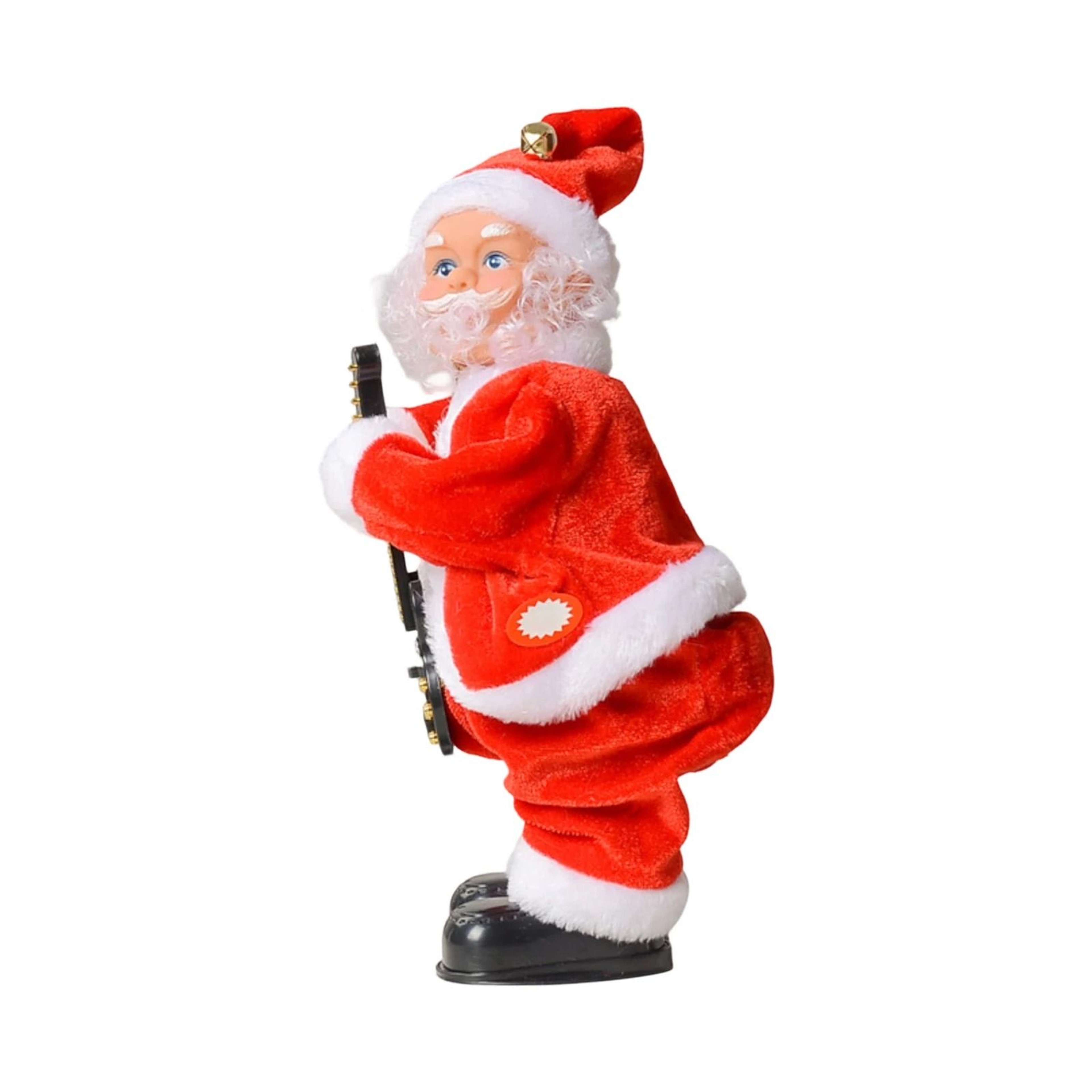 Creative Electric Santa Claus Plush Holiday Decoration 2