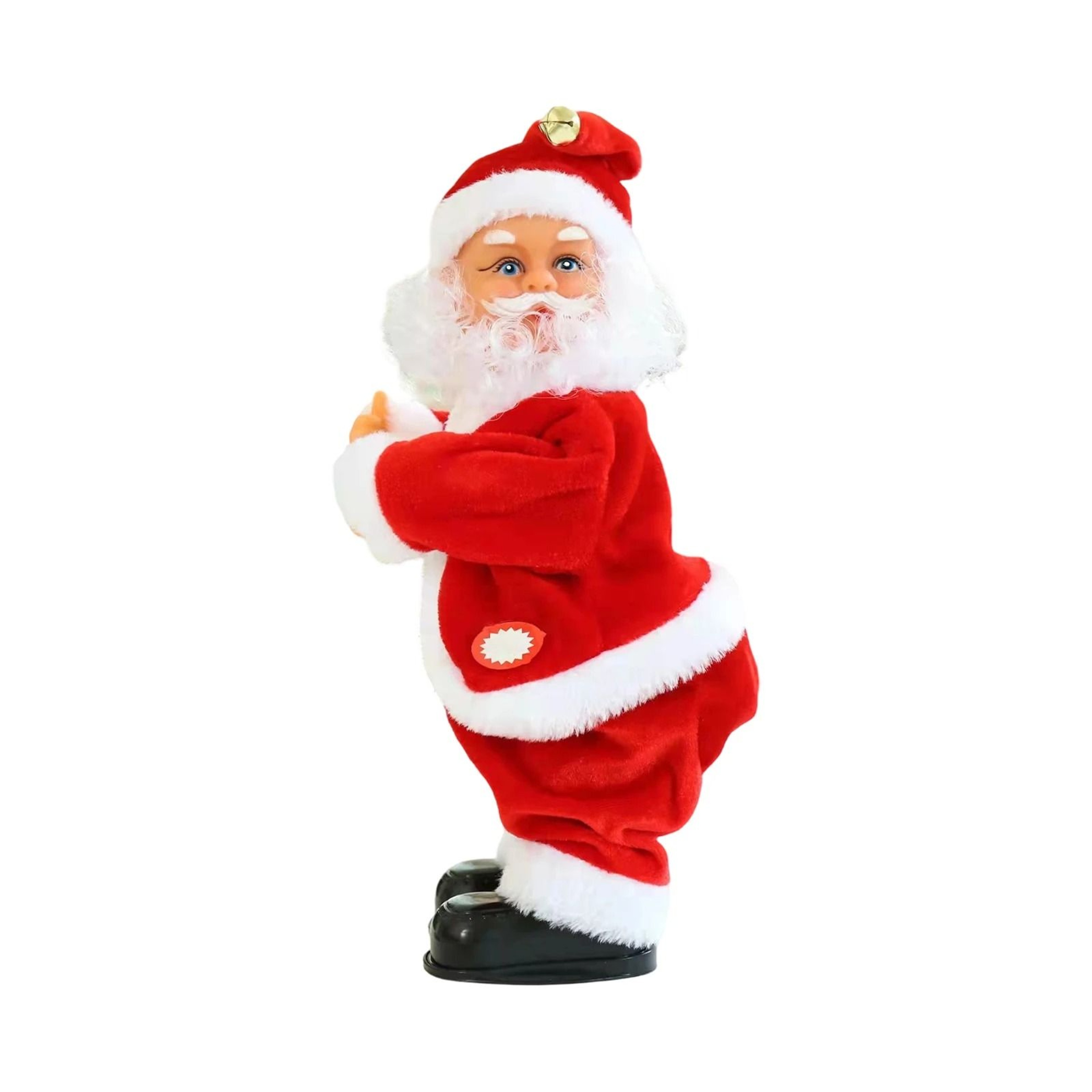 Creative Electric Santa Claus Plush Holiday Decoration 8