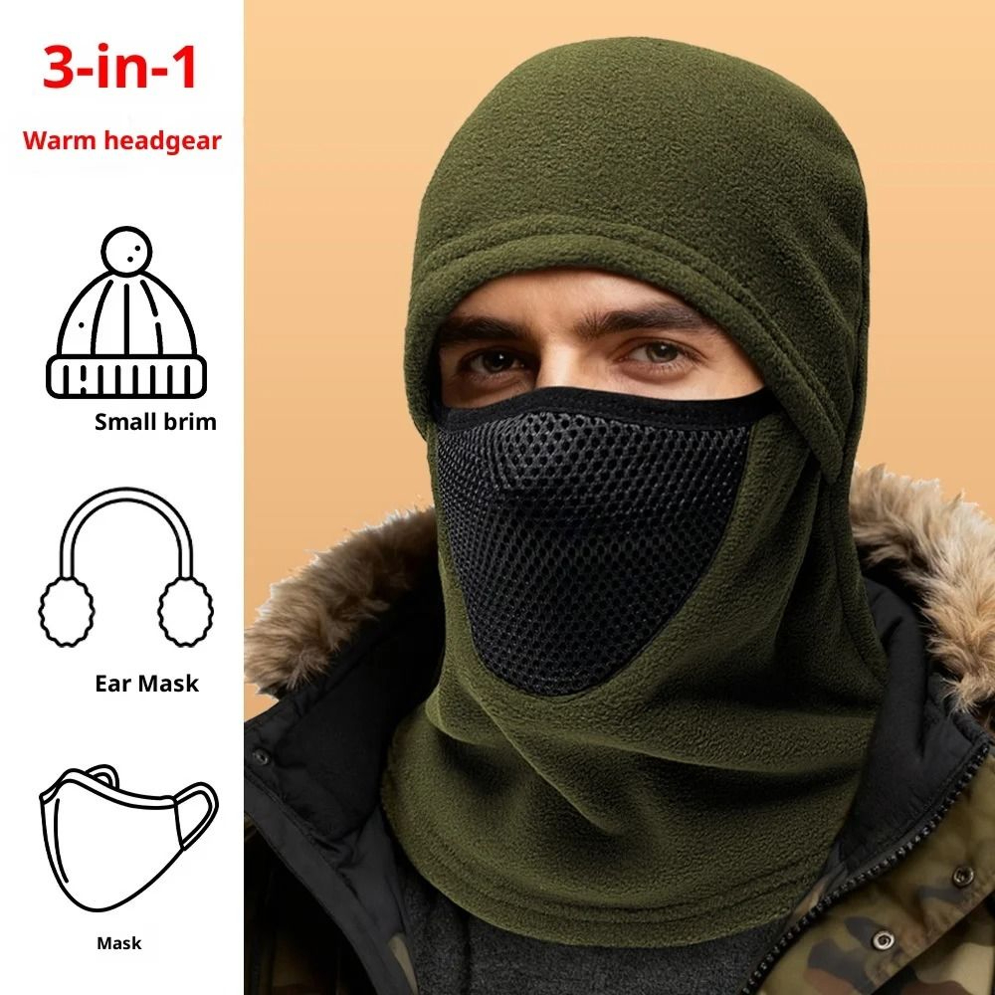 Breathable Full Face Riding Mask For Wind Protection And Warmth 1