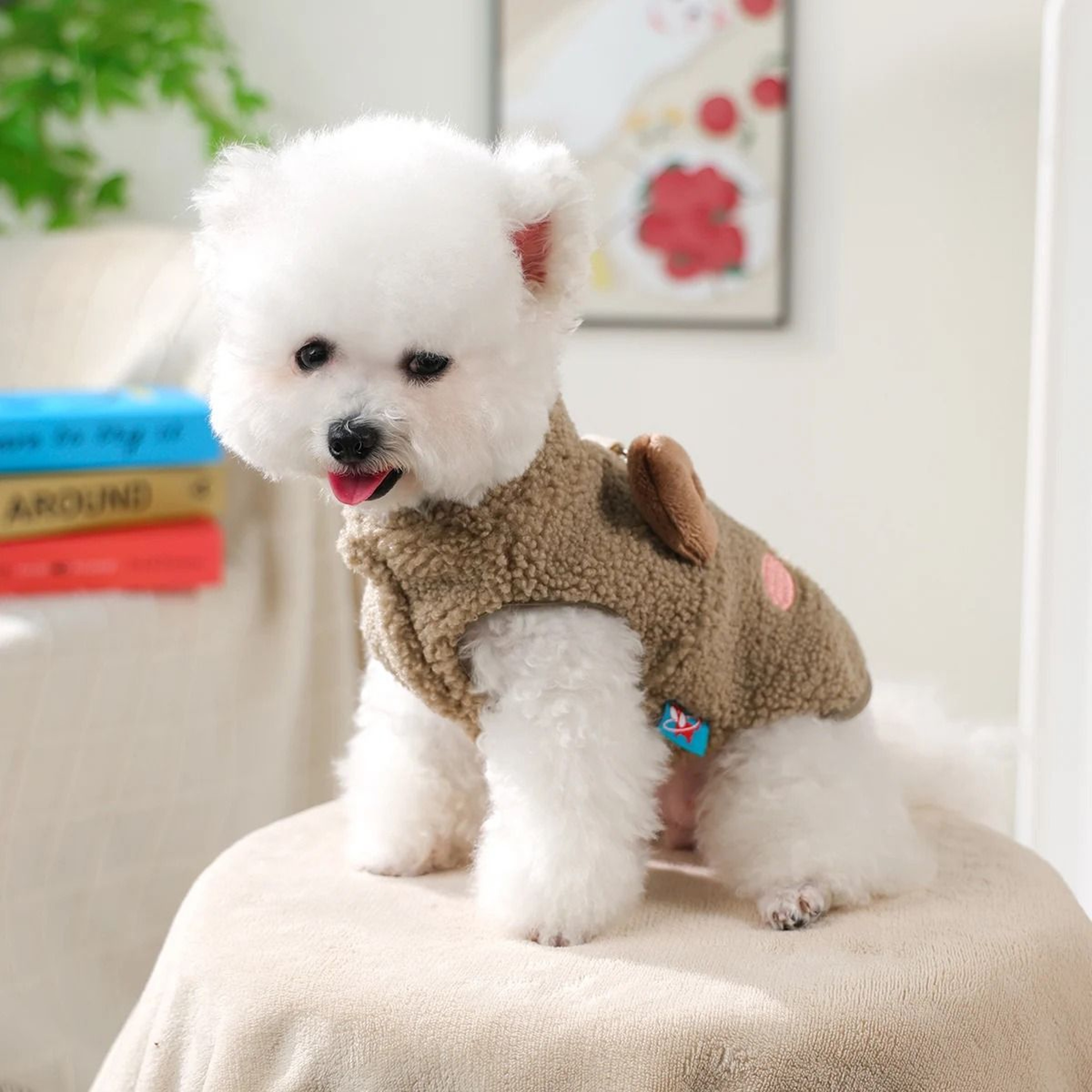 Cozy Lamb Fleece Bear Vest For Autumn And Winter Warmth 4