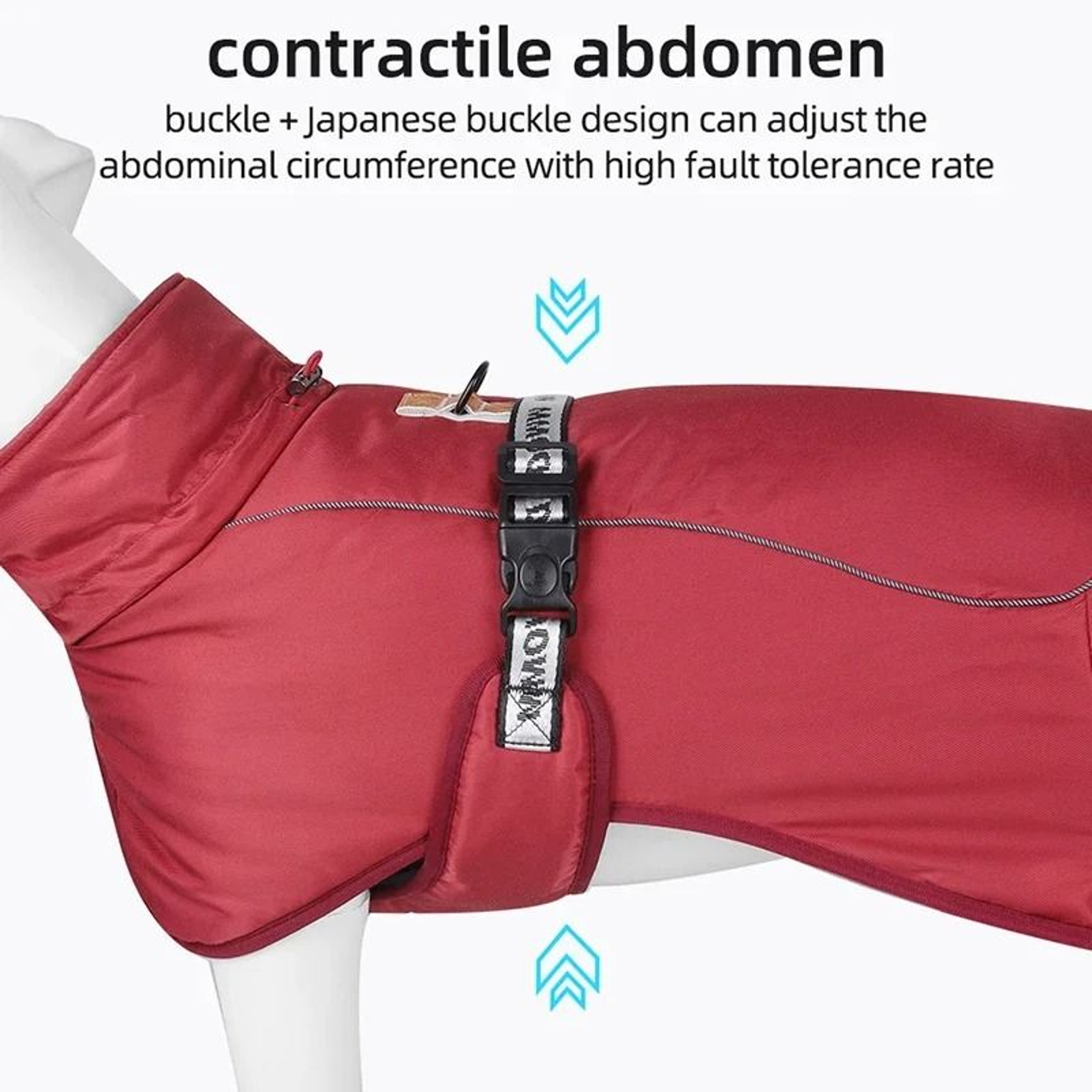 Winter Windproof Big Dog Jacket For Warmth And Outdoor Protection 3