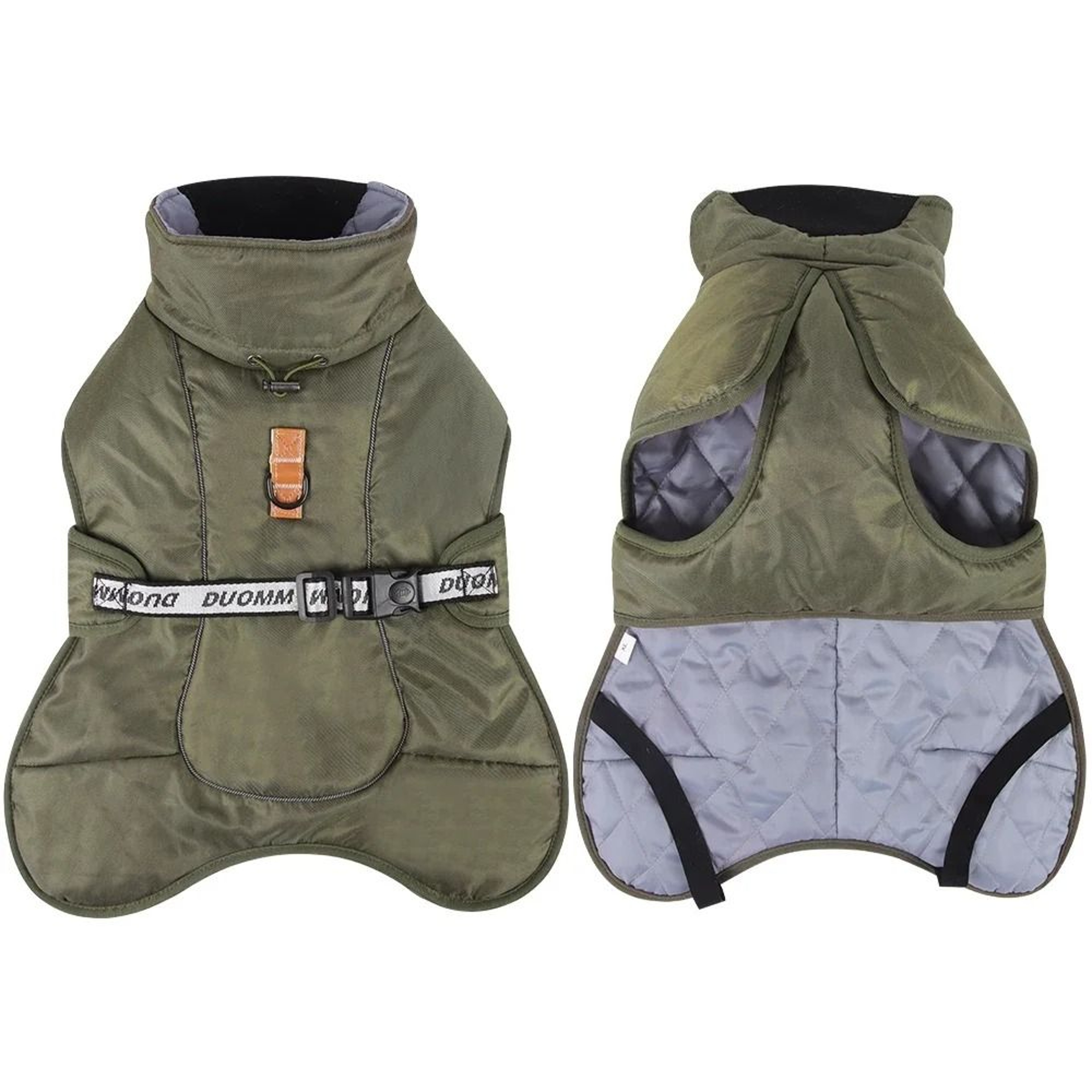 Winter Windproof Big Dog Jacket For Warmth And Outdoor Protection 8