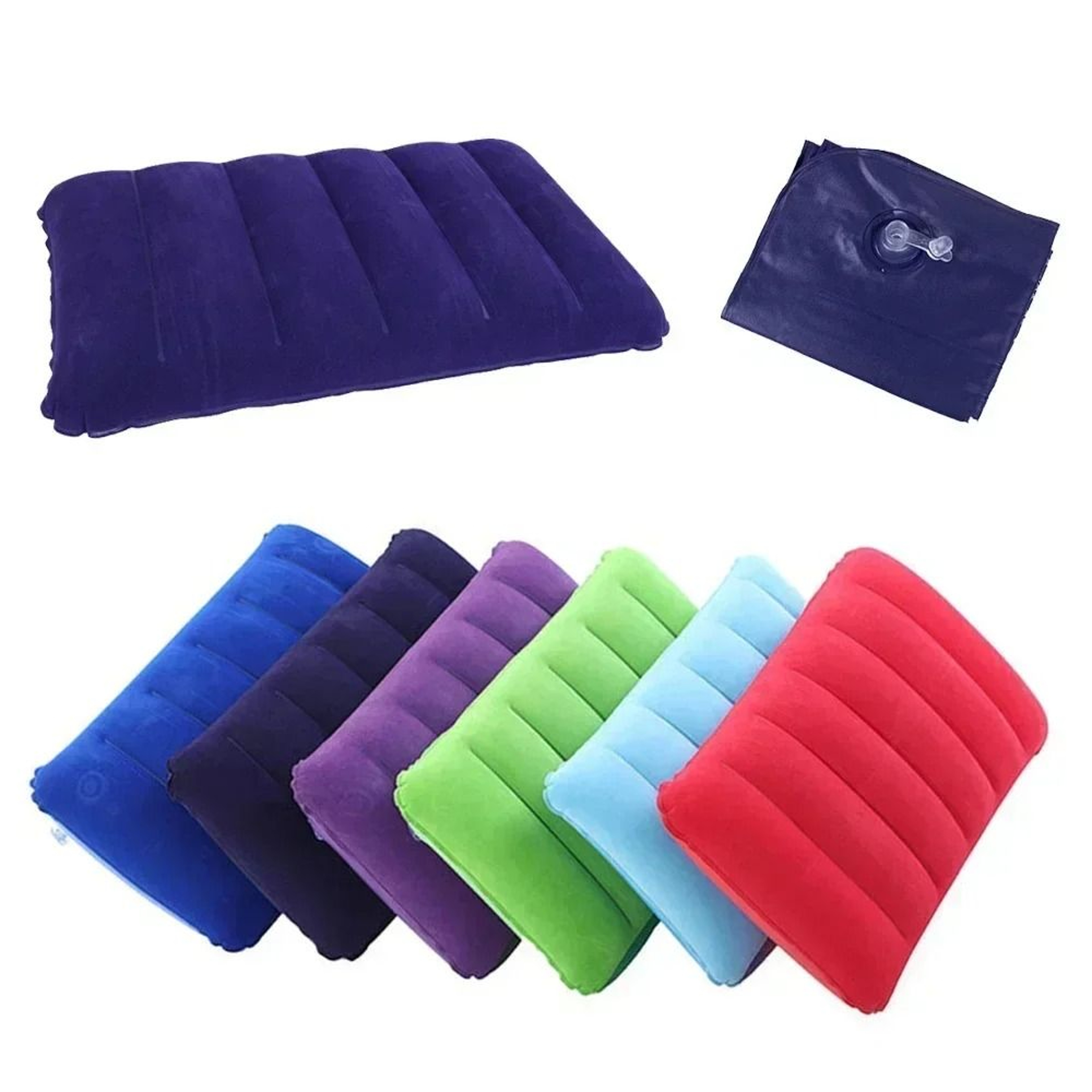 Air Cushion Camping Pillow With Folding Design For Outdoor Travel Comfort 0