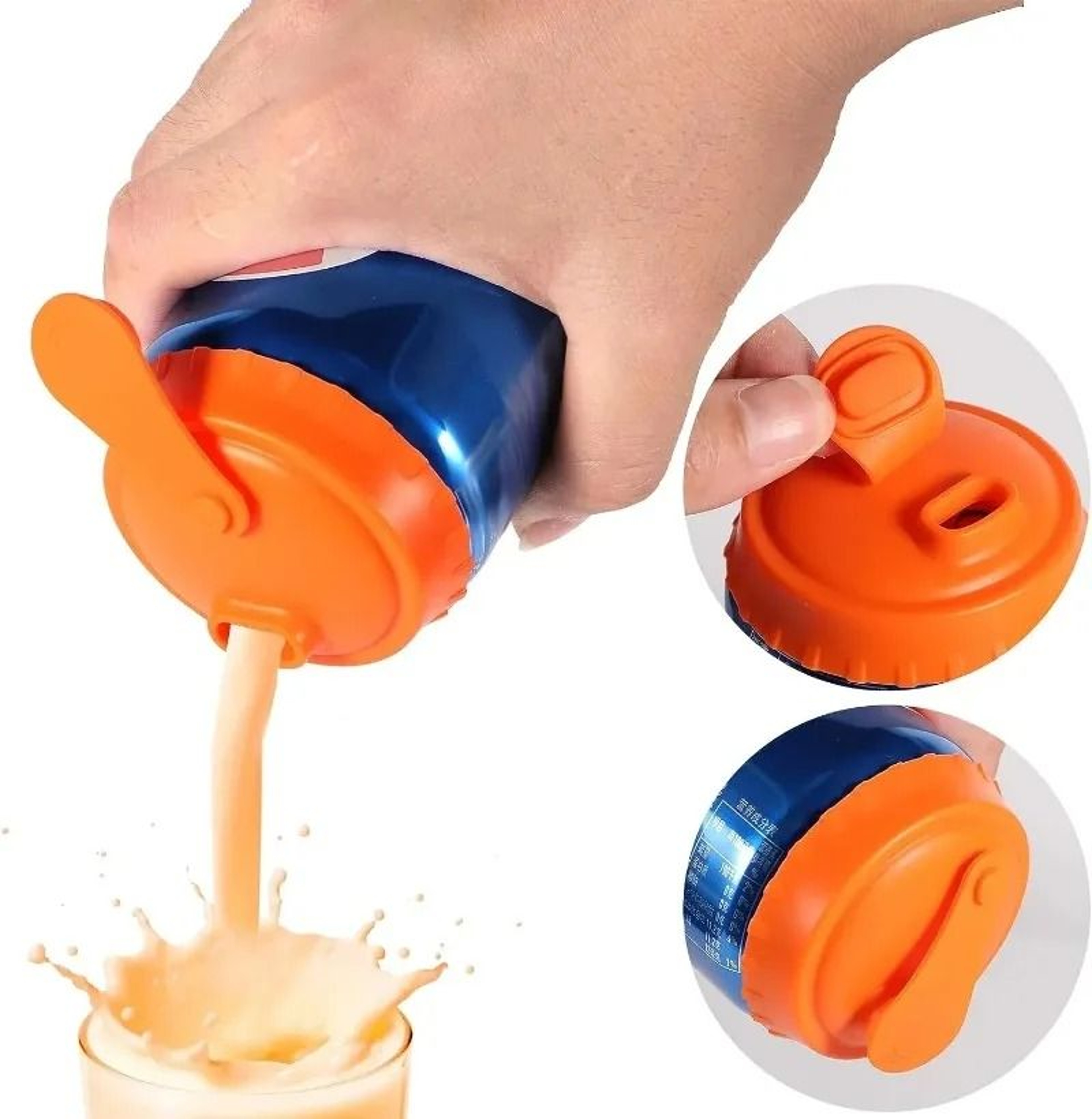 Reusable Silicone Can Lids For Fresh And Spill Free Drinks 2