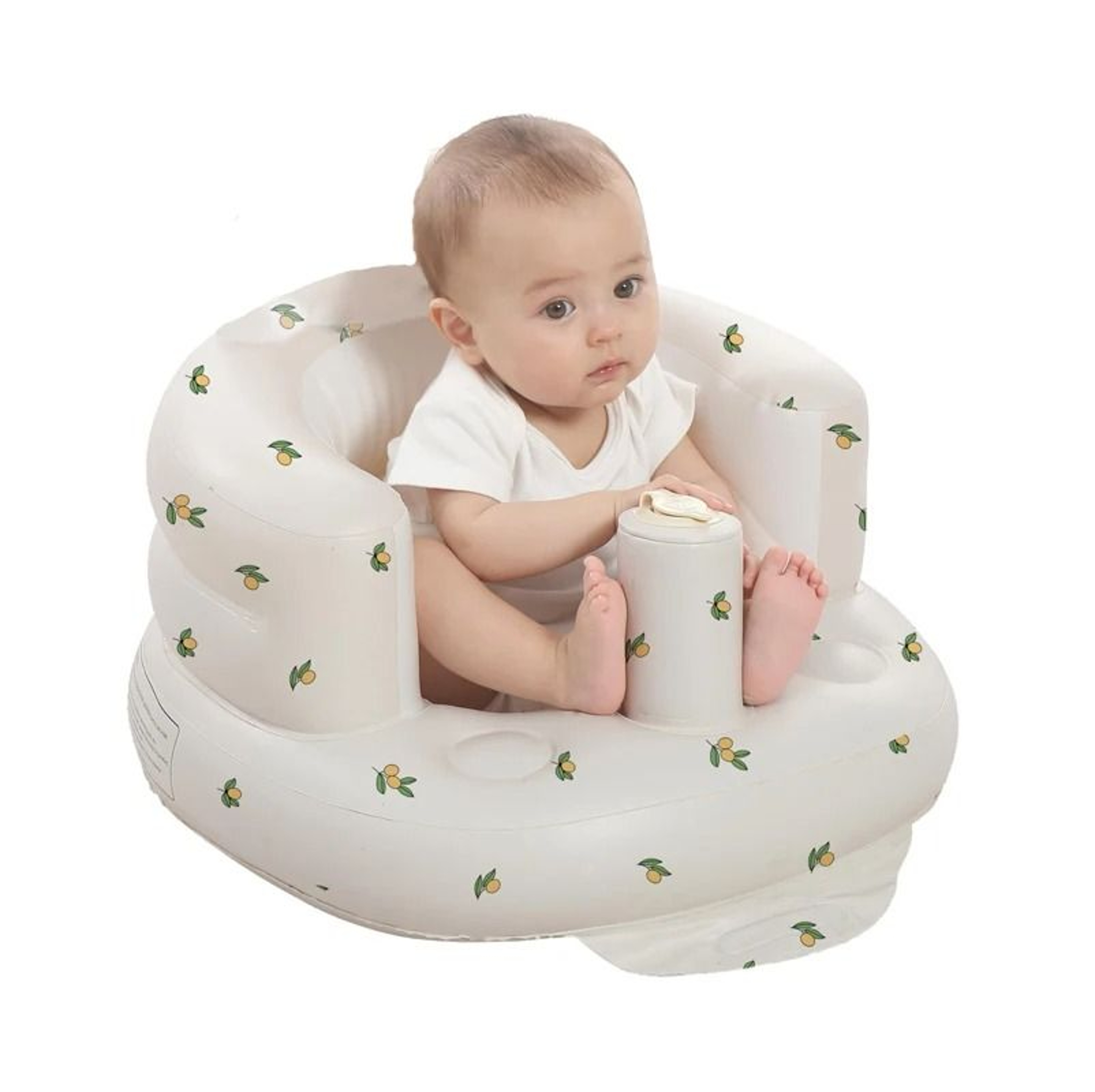 Inflatable Baby Seat With Built In Air Pump For Babies 3 To 36 Months 6