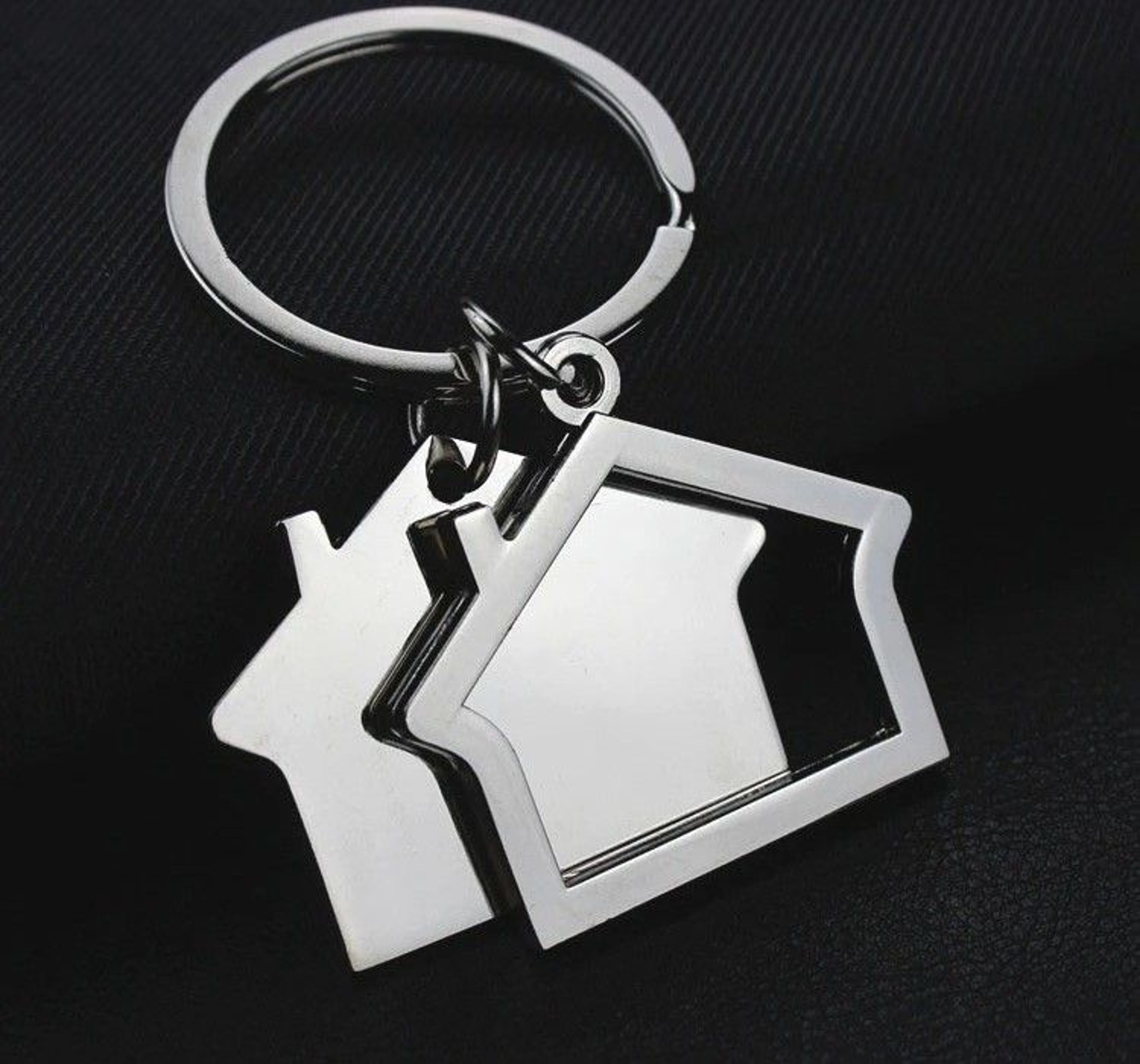 Cartoon House With Window Keychain Bag Charm For Men Women 6