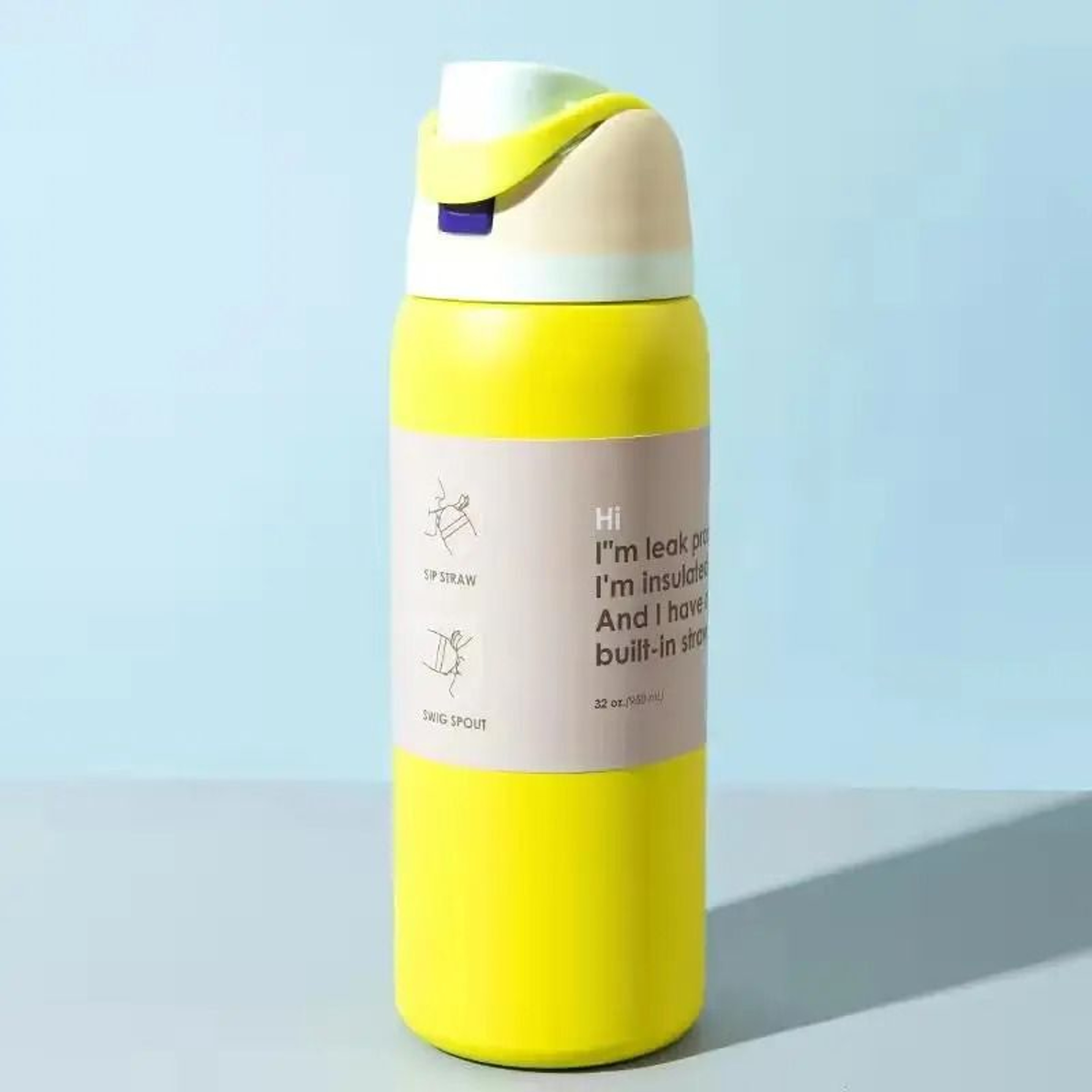 Stainless Steel Thermal Water Bottle With Insulated Hot And Cold Design 11