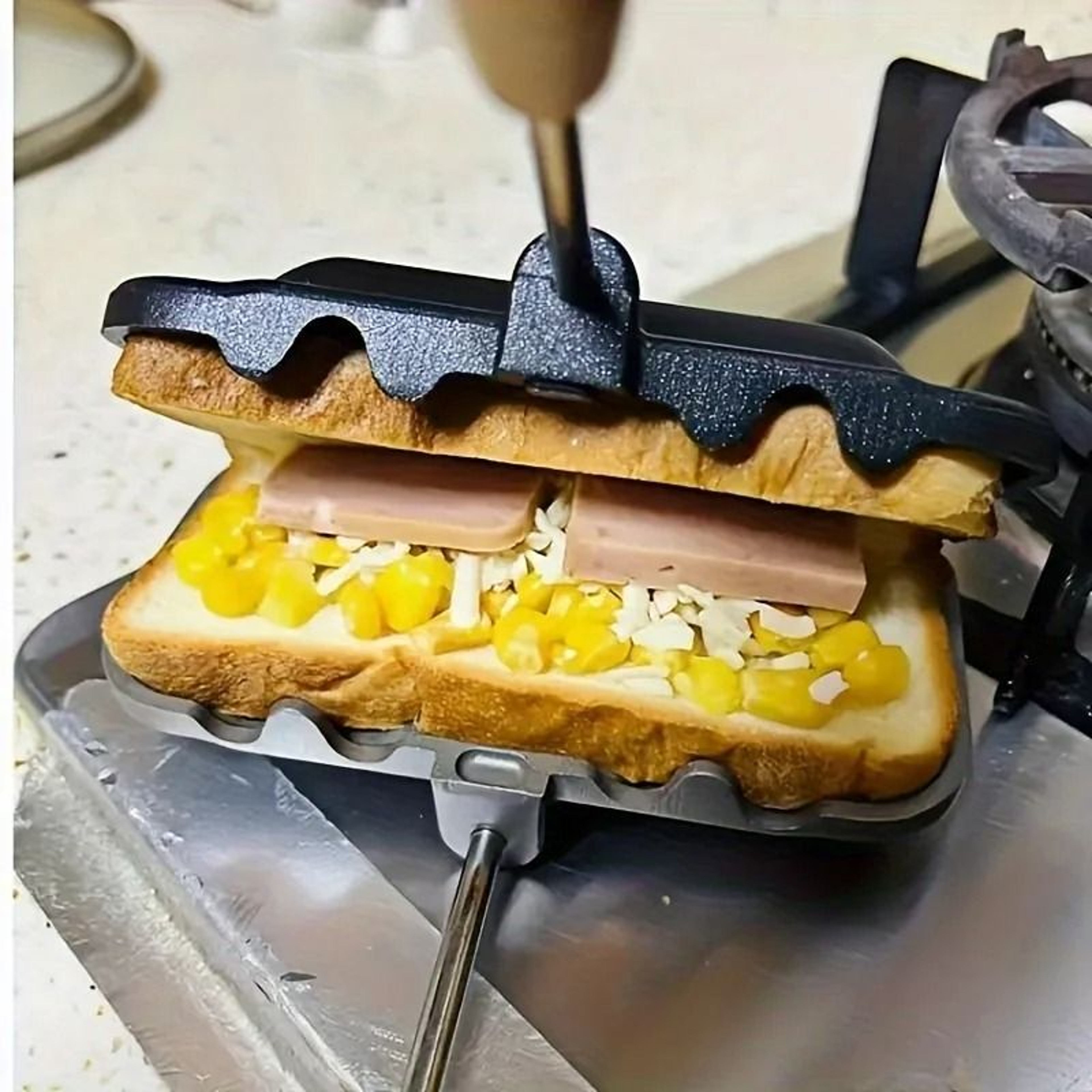 Rectangular DoubleSided Sandwich Baking Pan Aluminum Alloy NonStick 0