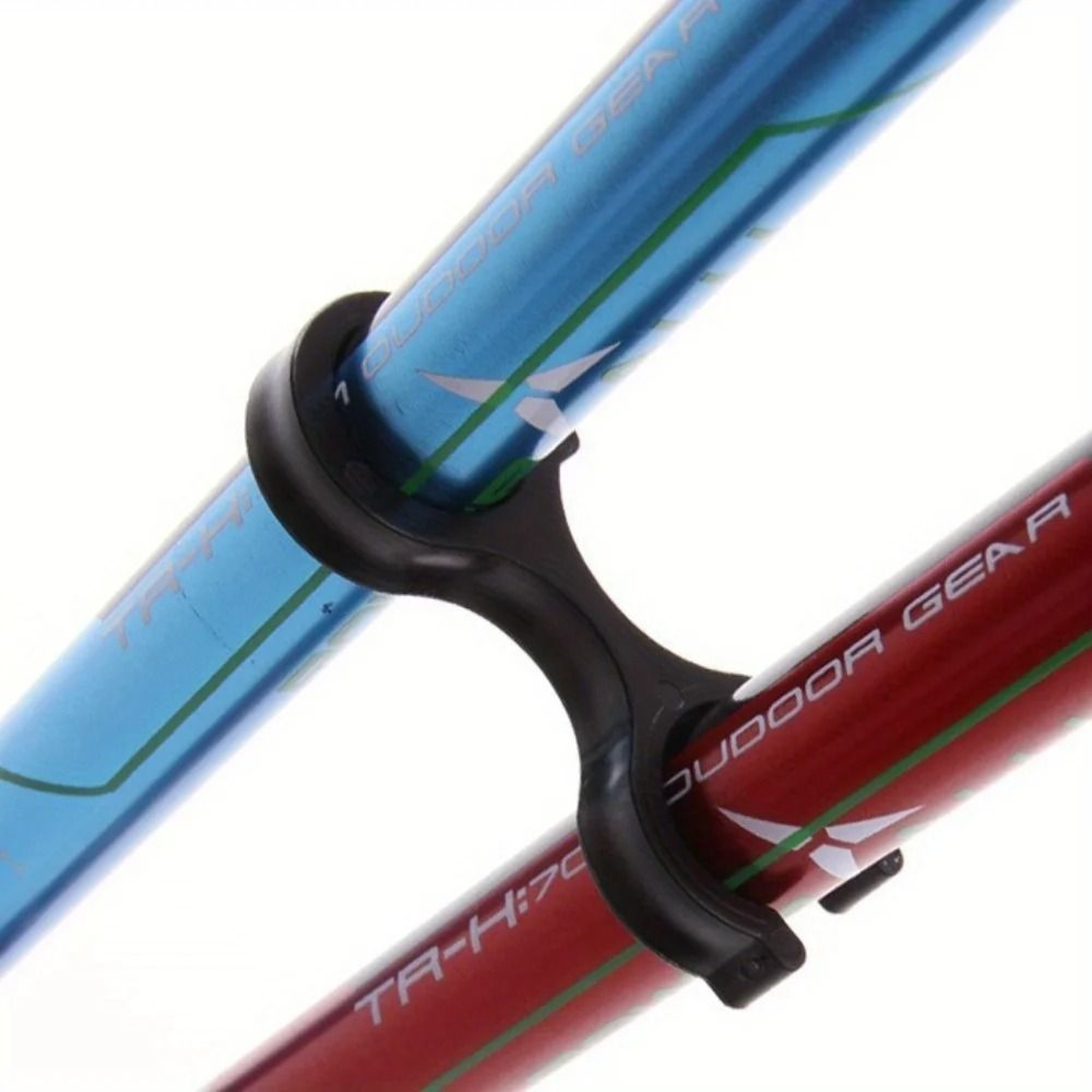 Eight Shape Double Hiking Pole Connector Clip 0