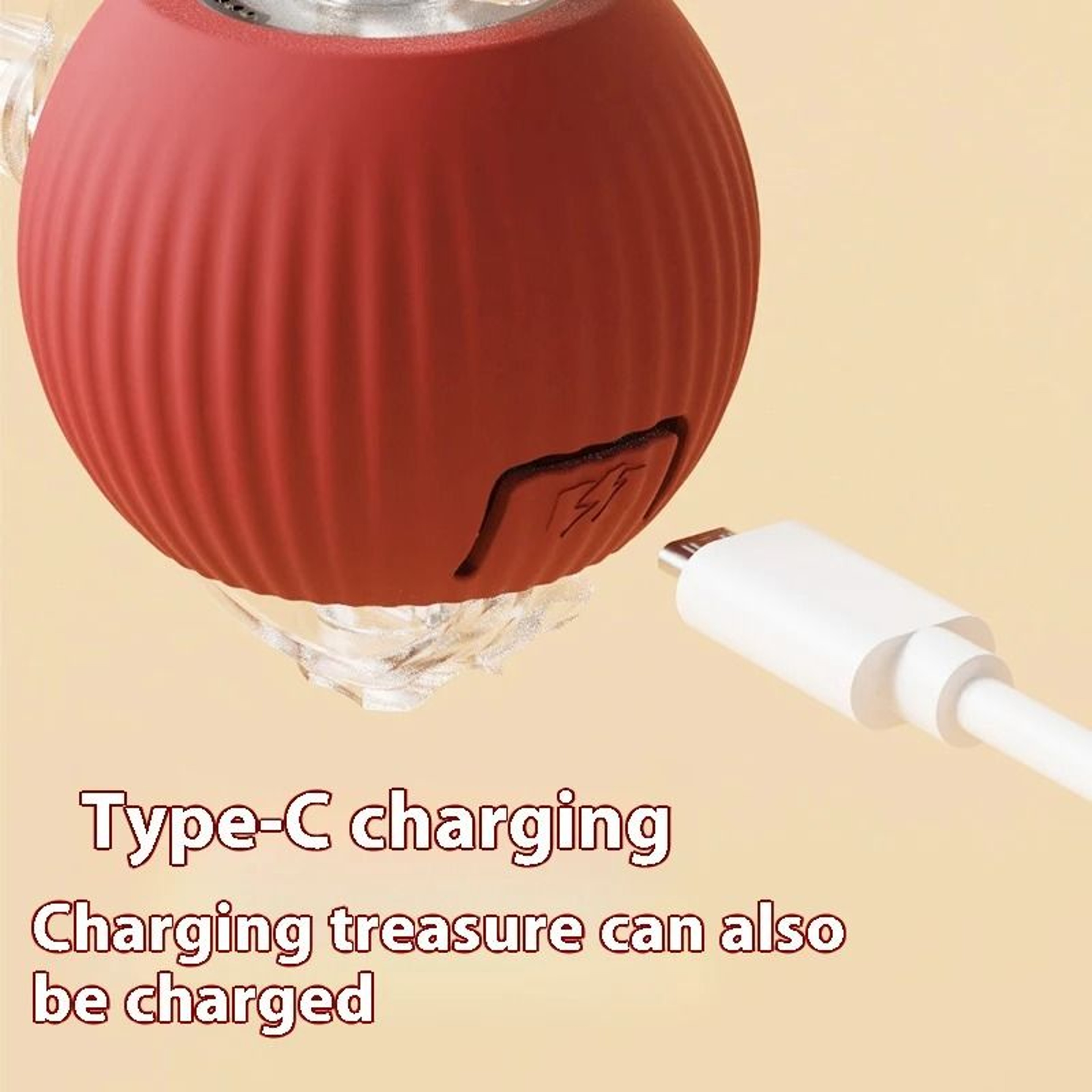 Electric Rolling Cat Toy Ball With Teaser Bird 5