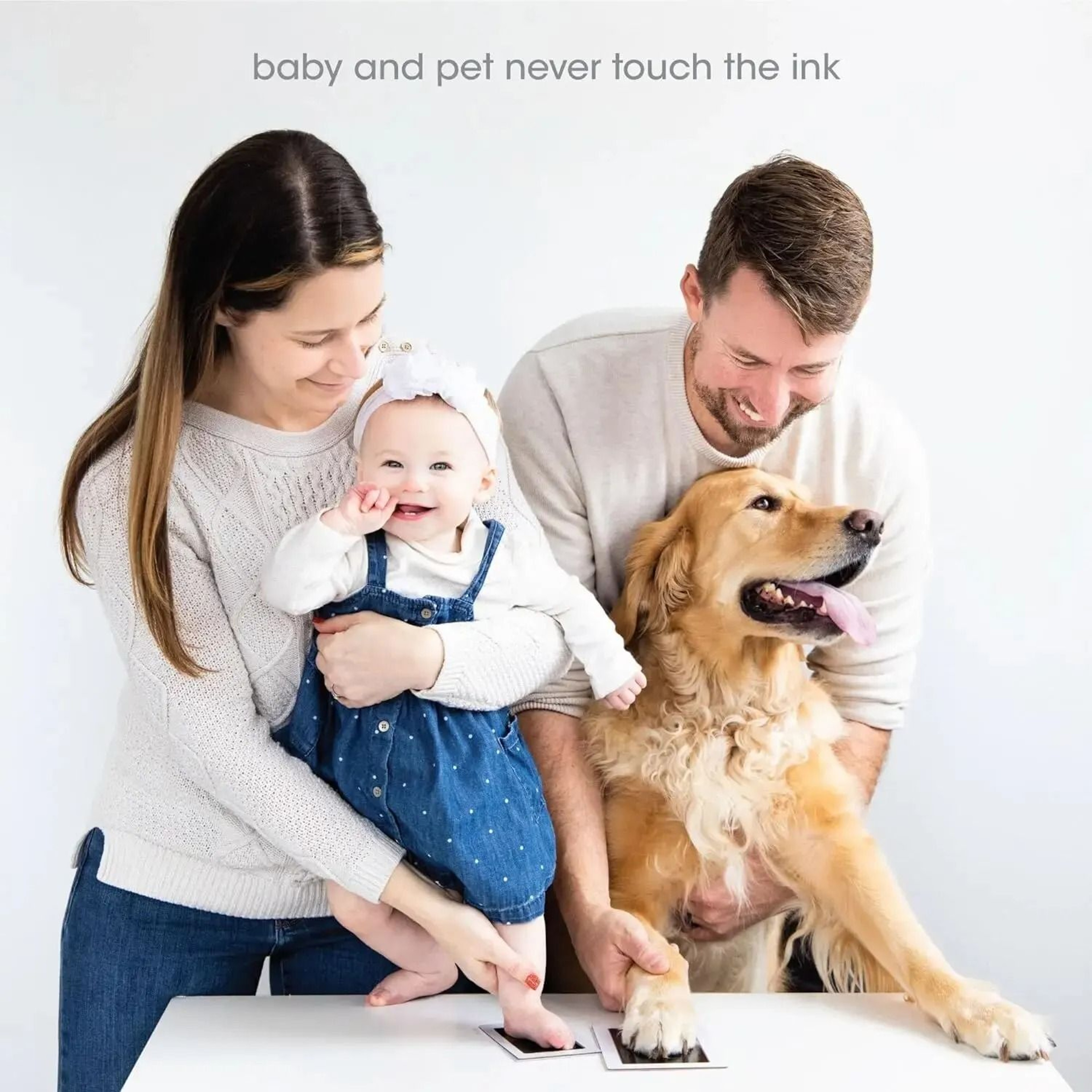Paw Print Clean Touch Ink Pad Kit For Dog And Cat Keepsakes 3