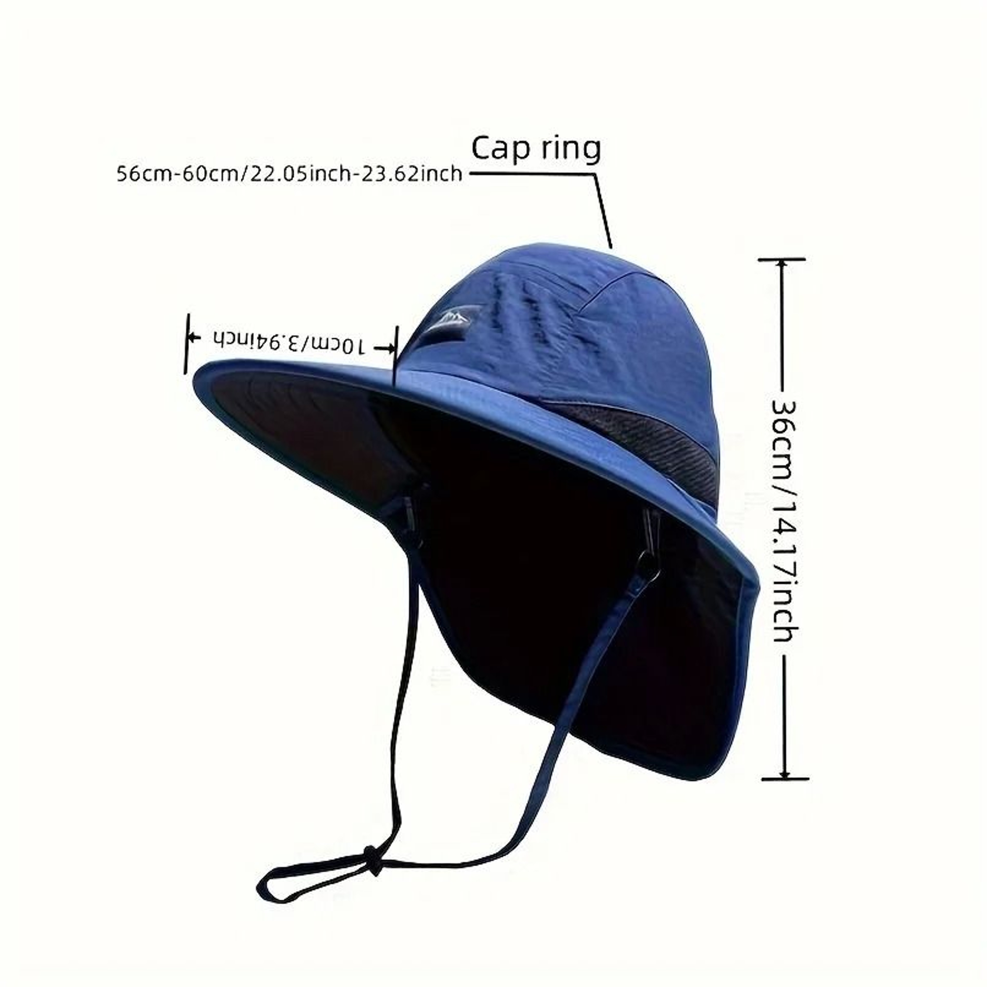 Outdoor Sun Protection Hat With Wide Coverage For Hiking And Camping 3