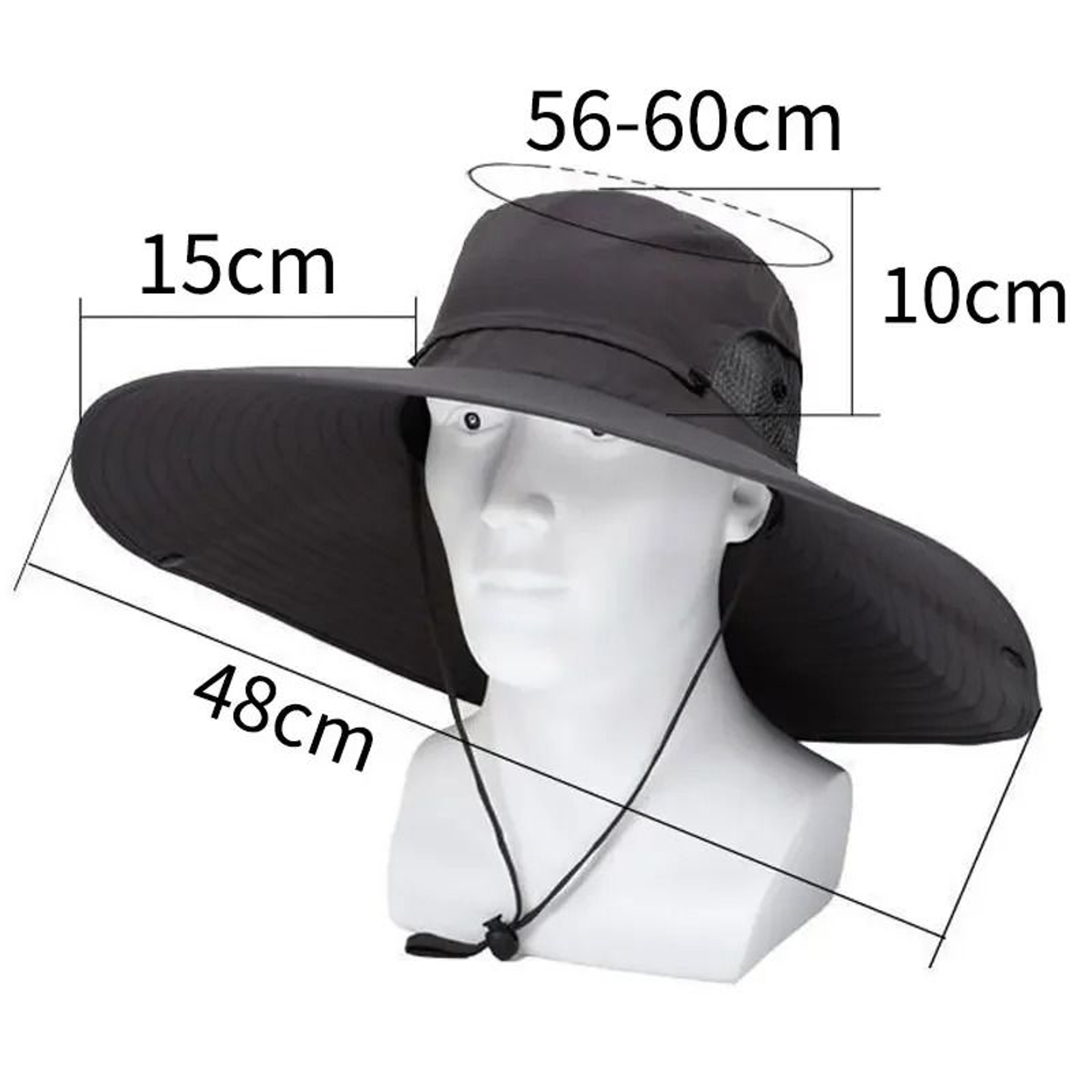 Large Brim Sun Protection Hat For Outdoor Summer Activities 4