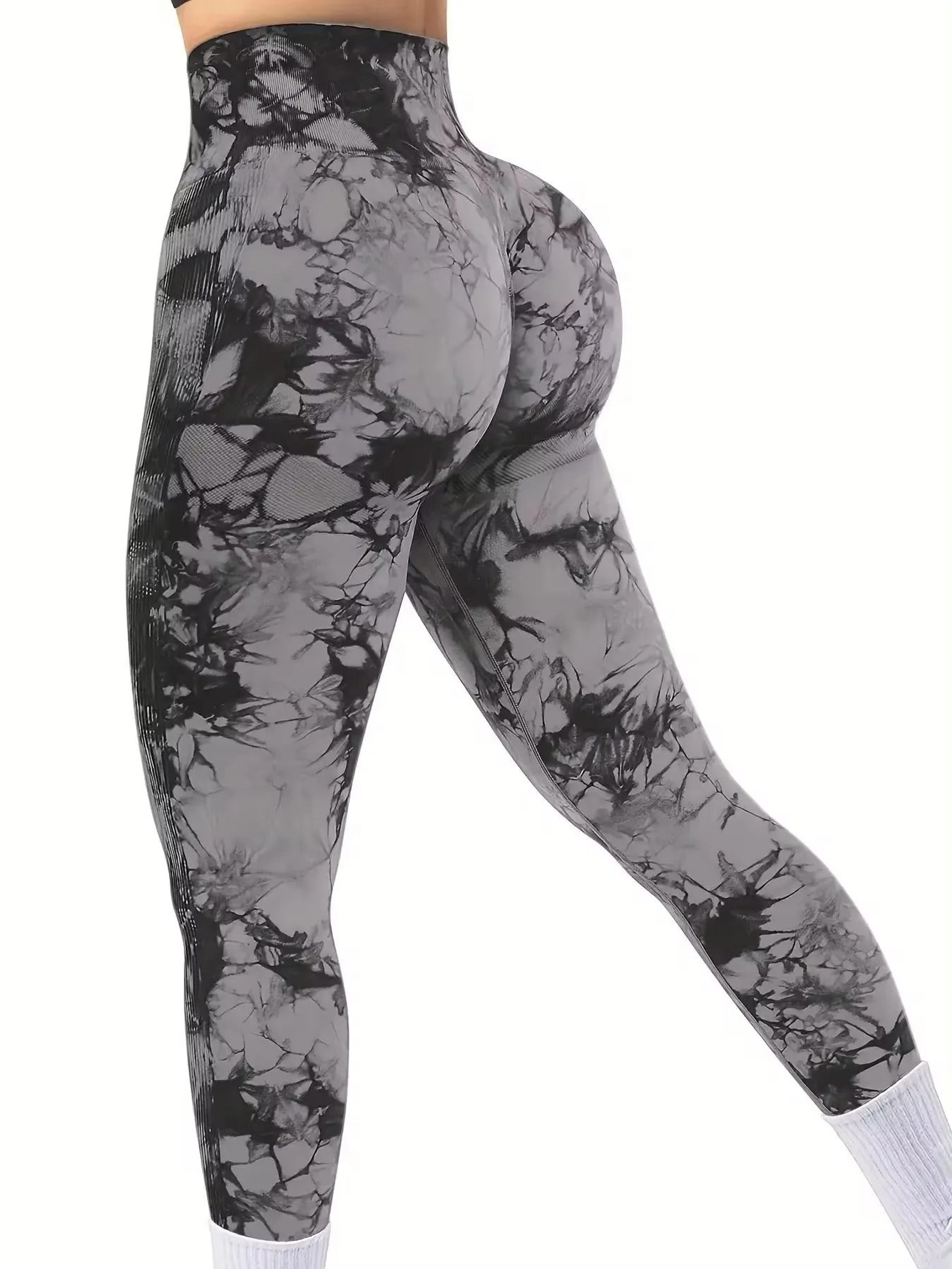 Women Seamless High Waist Yoga Leggings Slim Fit Workout Pants 11