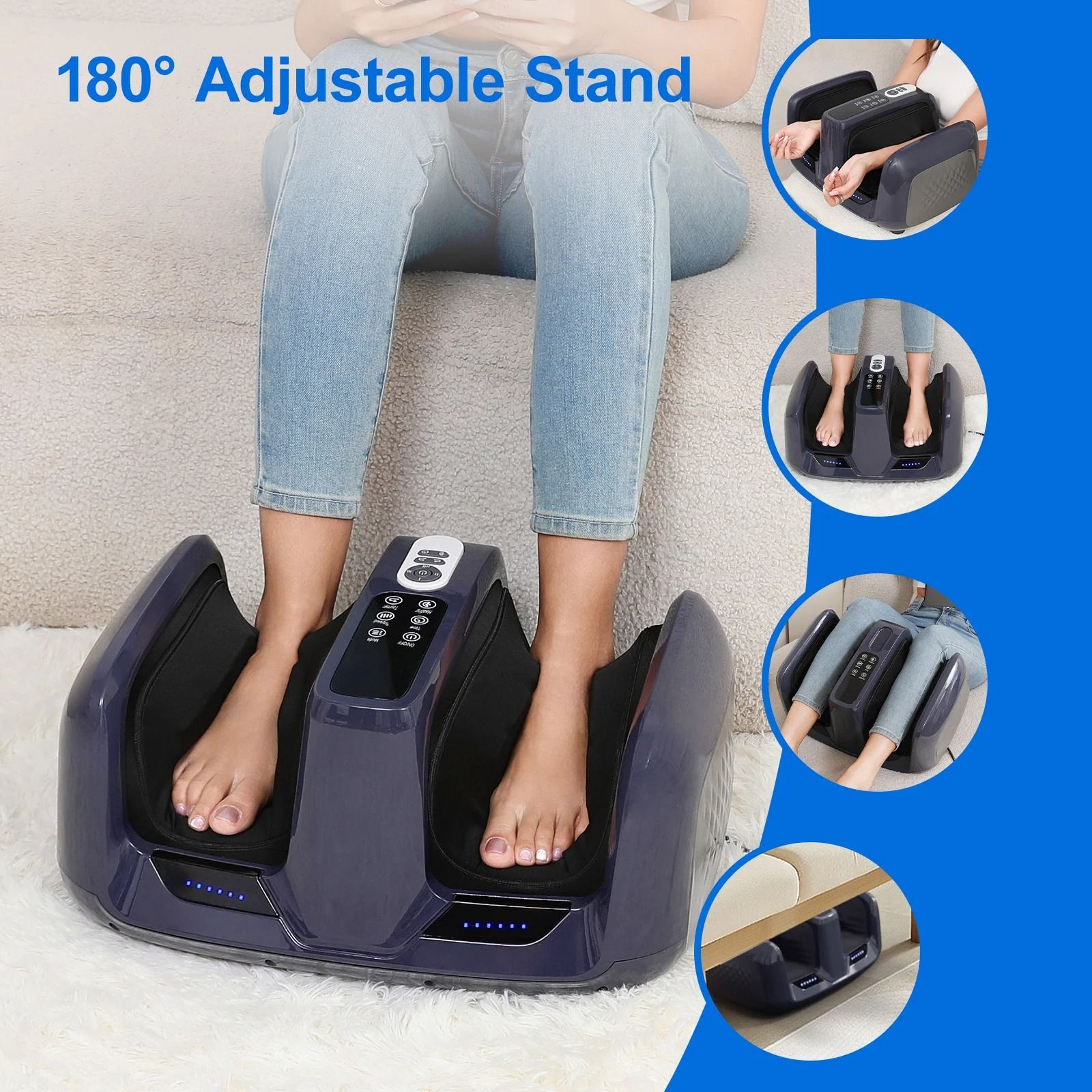 Shiatsu Foot Massager With Heat And Deep Kneading Comfort 3