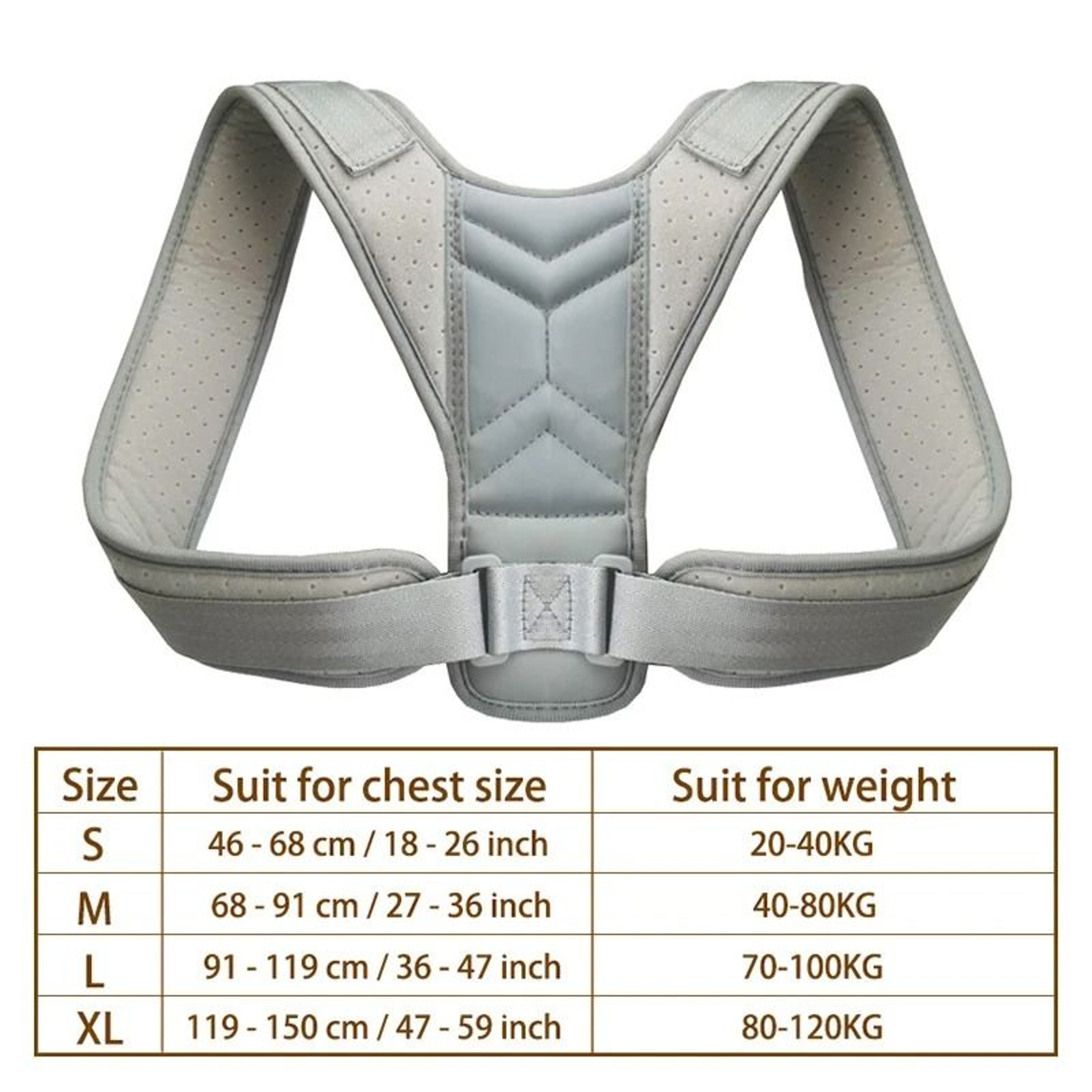 Adjustable Back Posture Correction Belt For Men And Women 5