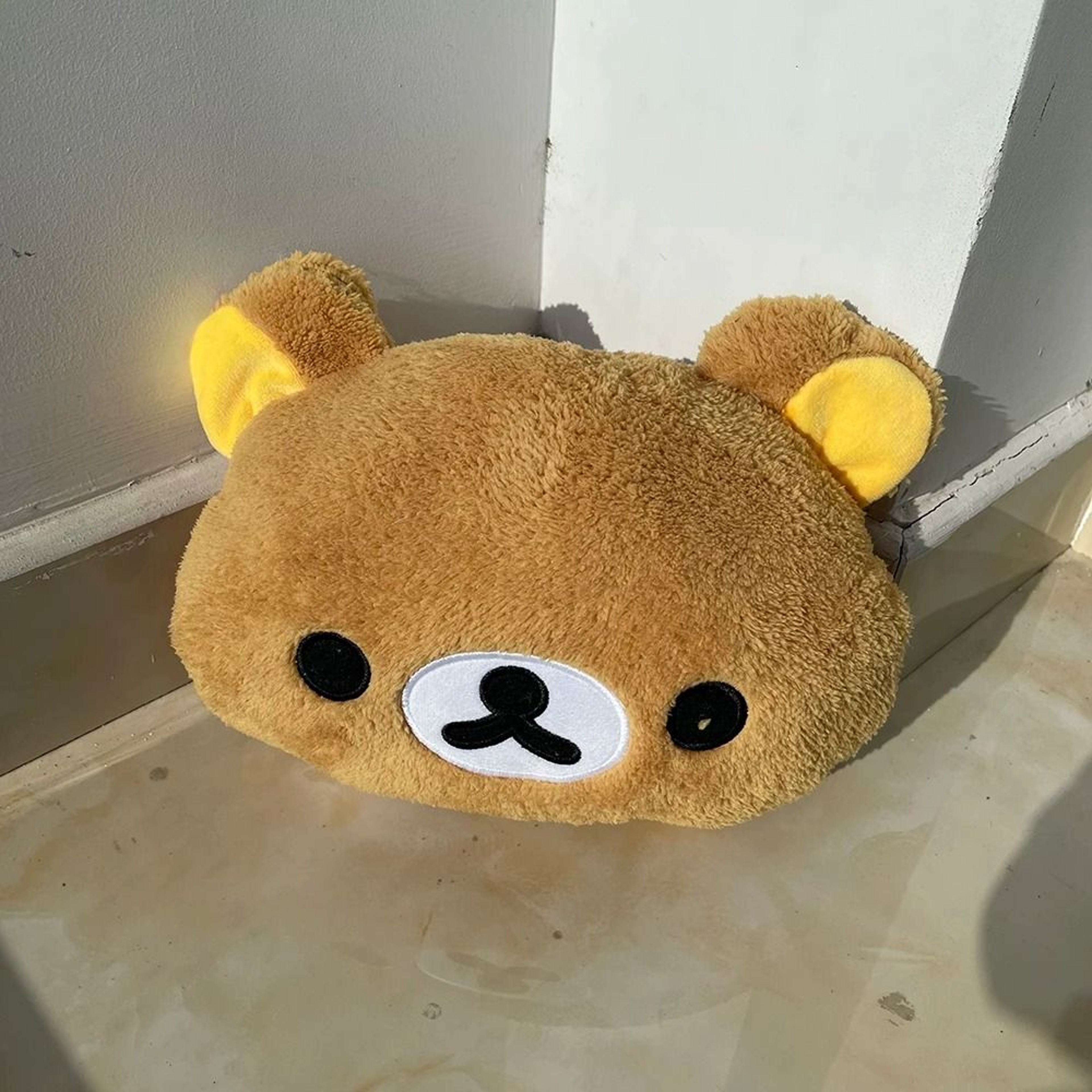 Cute Plush Bear Hand Pillow Soft Warm Stuffed Cushion 4