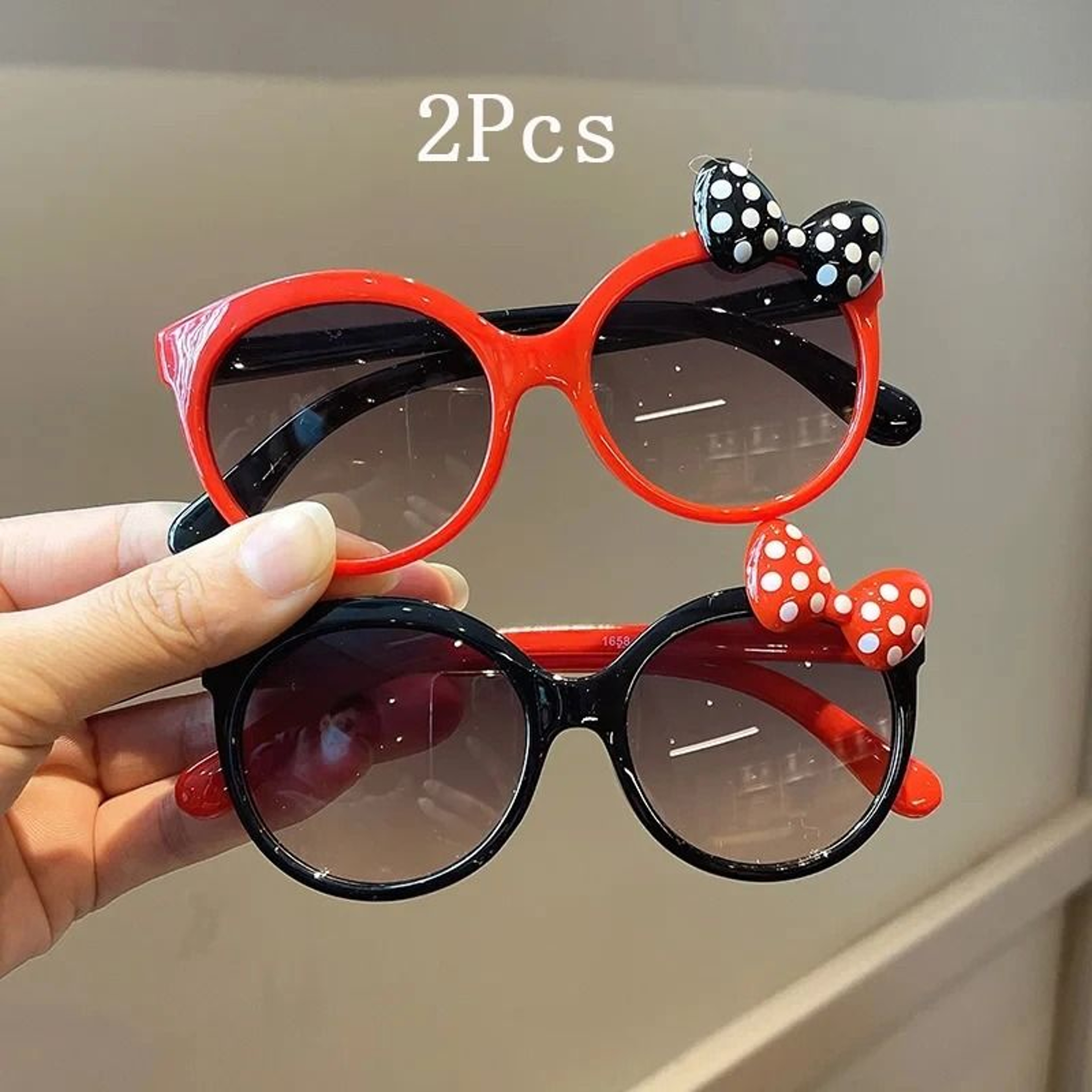 Oversized Bow Decor Kids Sunglasses Fun Party Travel Sun Glasses For Teens And Children 7