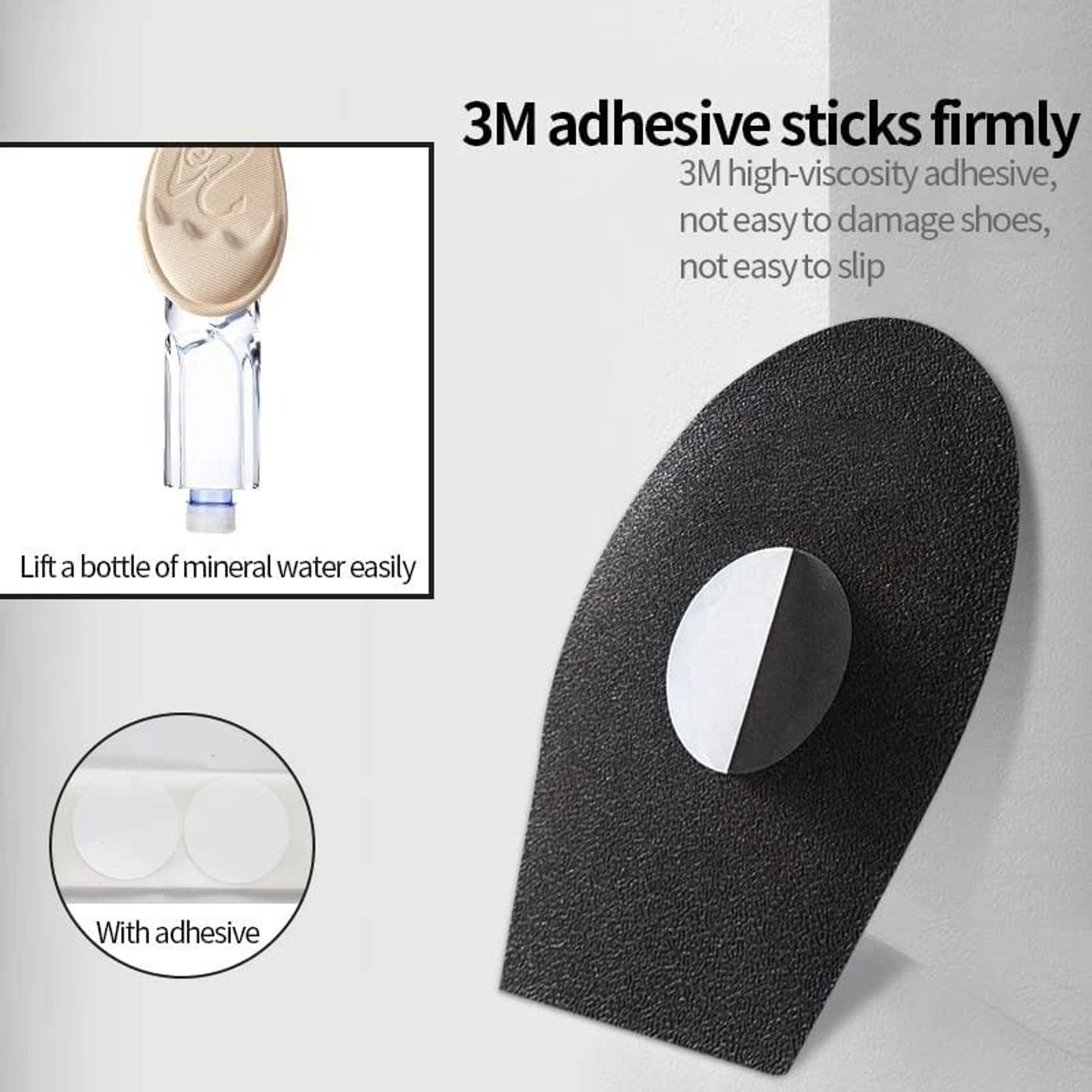 Non Slip Forefoot Pads Half Insole Cushions For Shoes Pain Relief 2