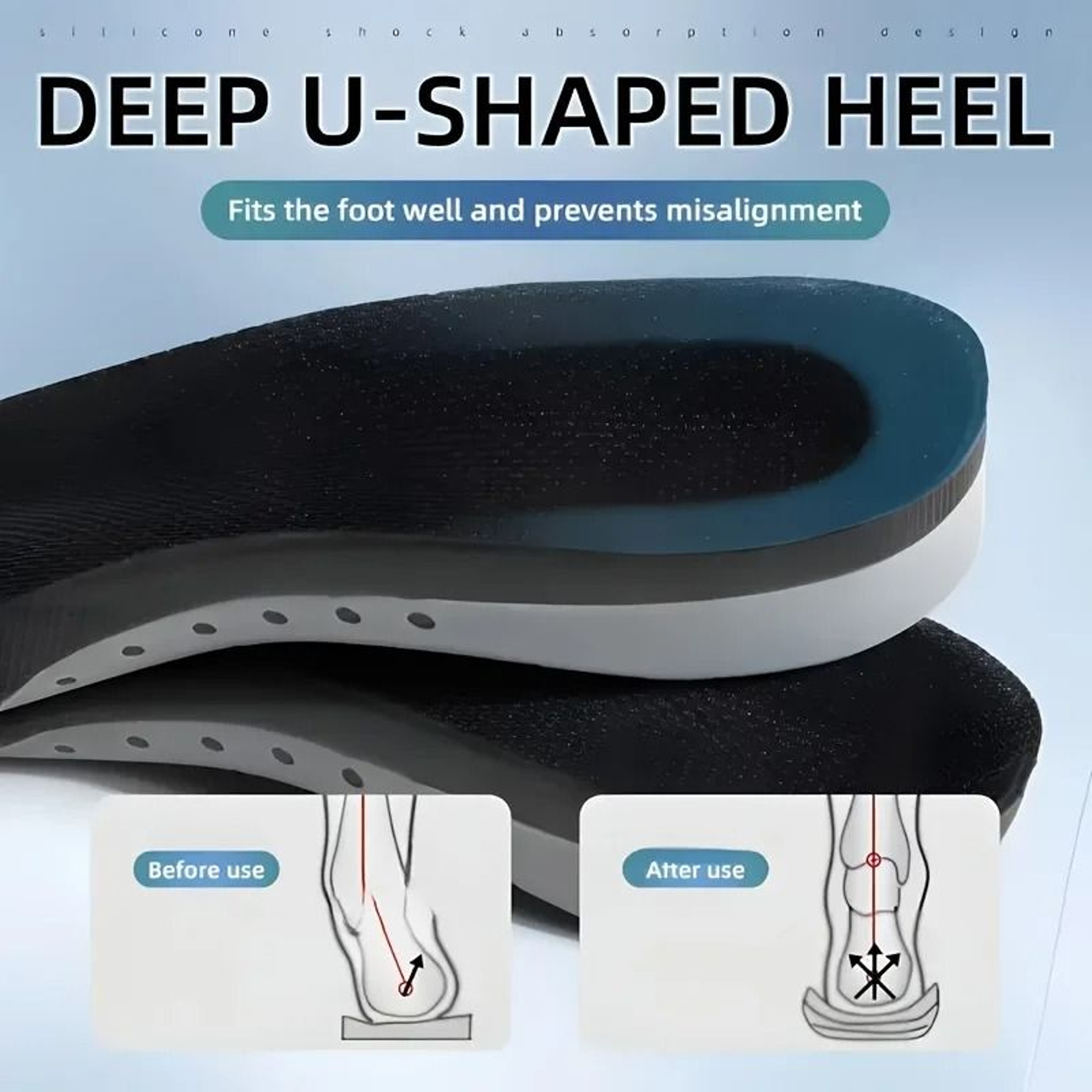 Supportive Comfort Sports Work Insoles 2