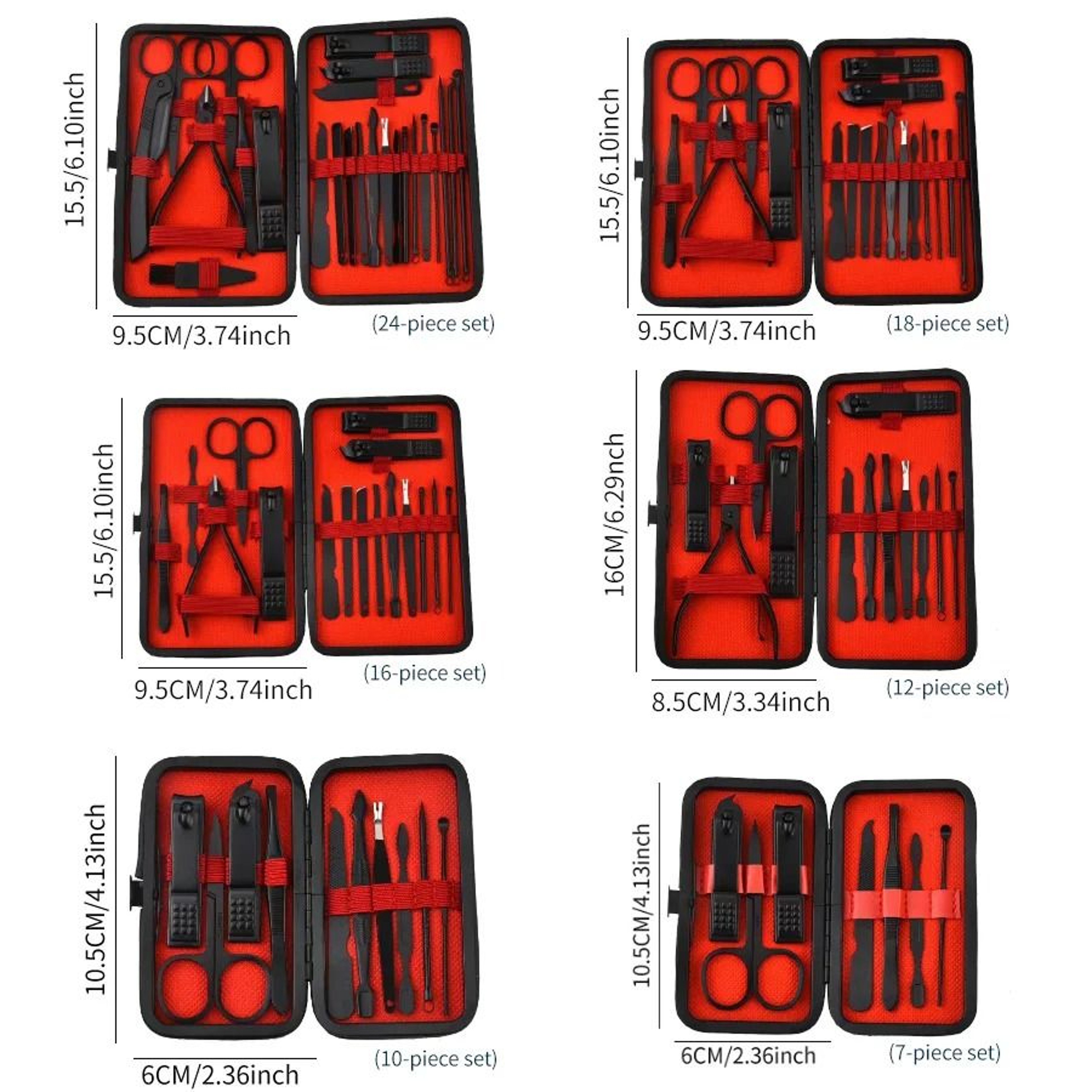 Smooth Care Nail Clipper Set Manicure Pedicure Tools 5
