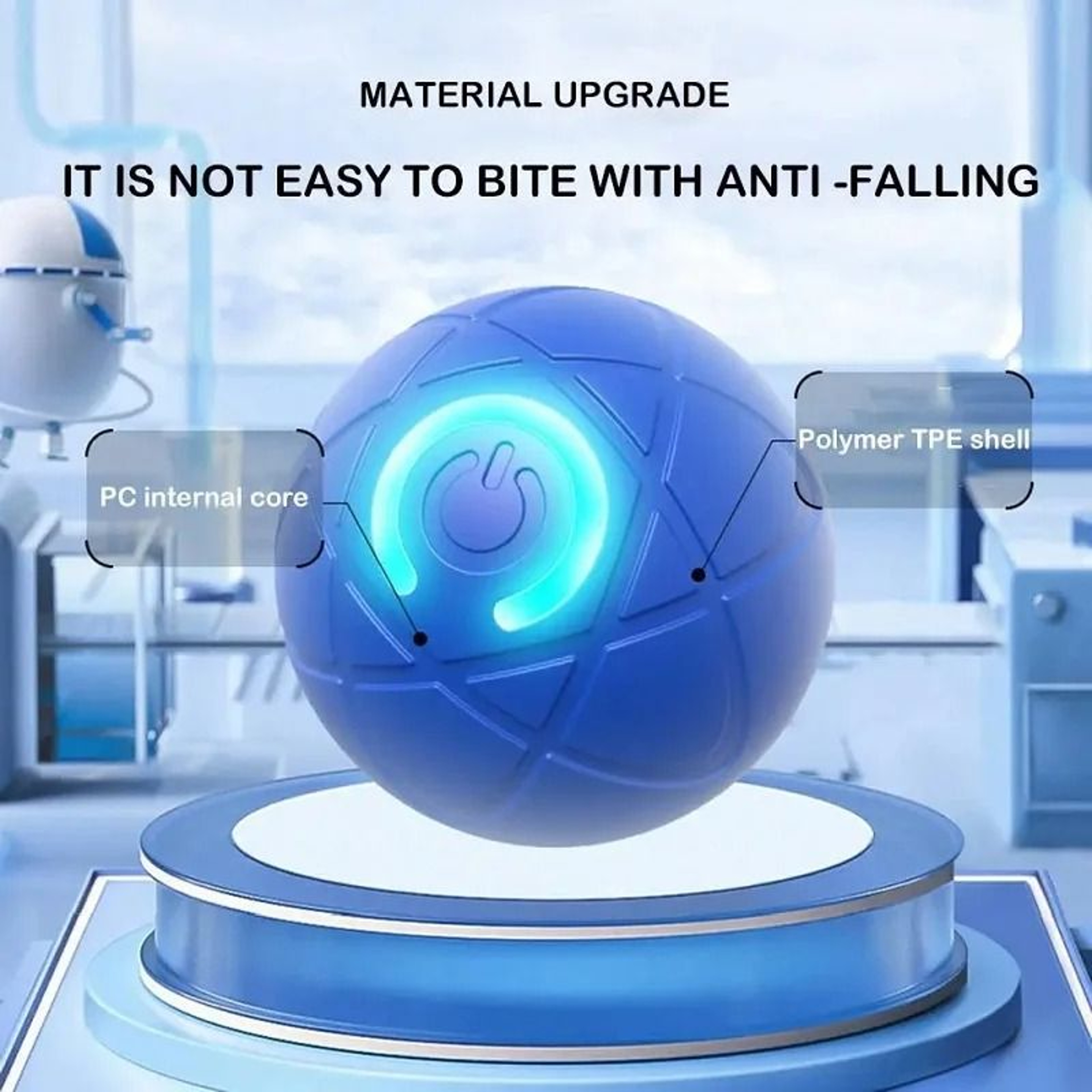 Automatic Rolling Dog Toy Ball Rechargeable Interactive Pet Toy 3