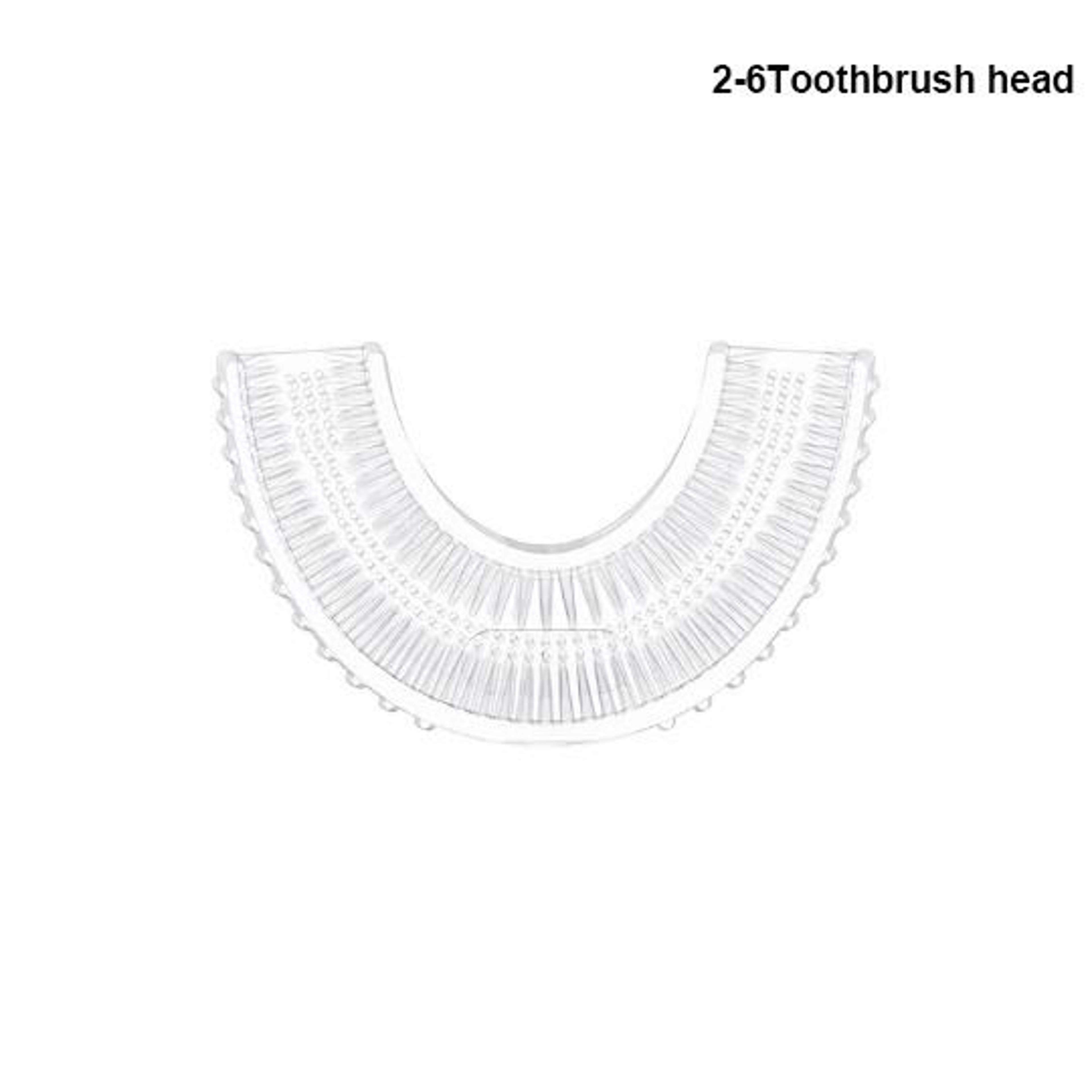 Rechargeable 360 Degree U Shaped Kids Electric Toothbrush 12