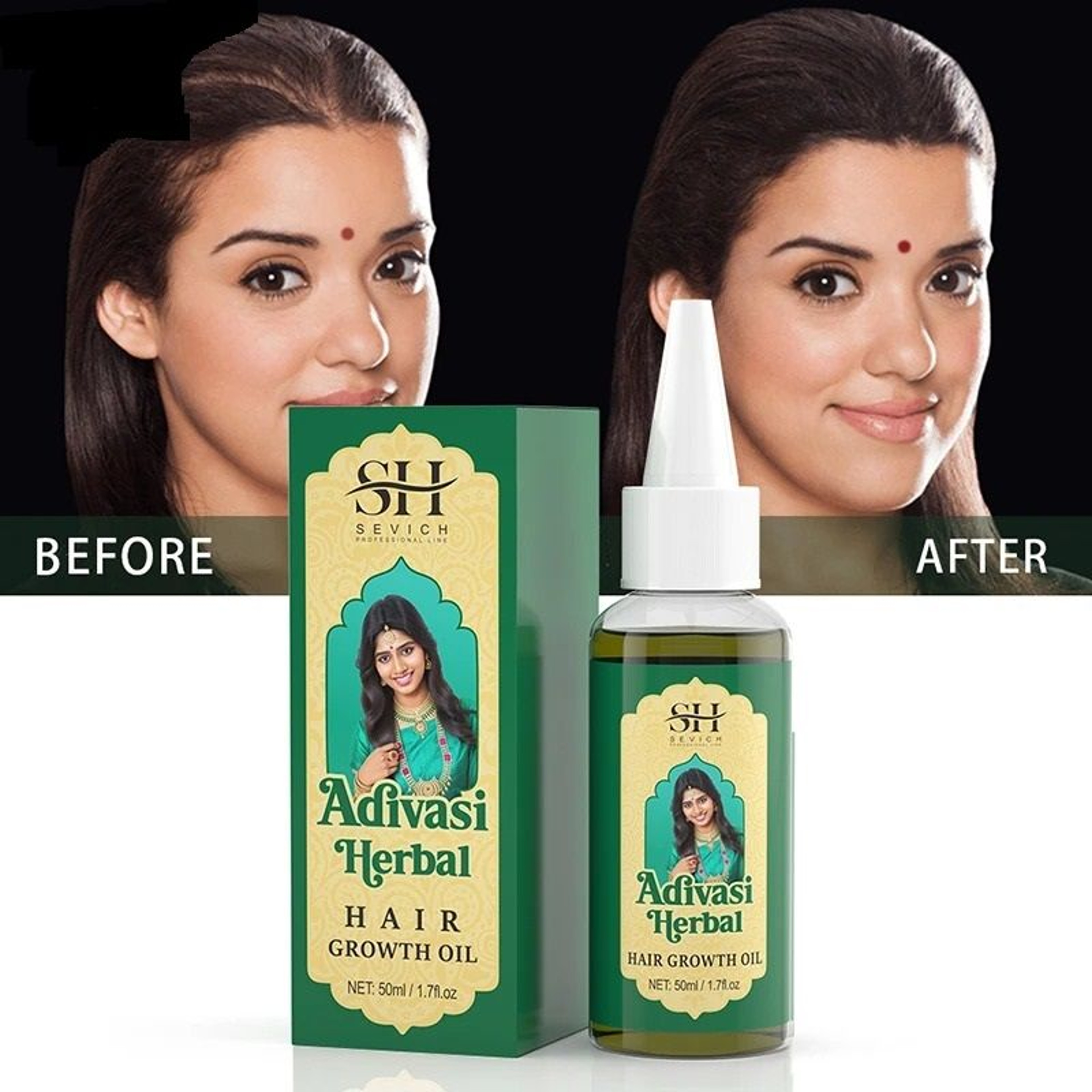 Herbal Hair Growth Oil For Thicker Fuller Stronger Hair 2