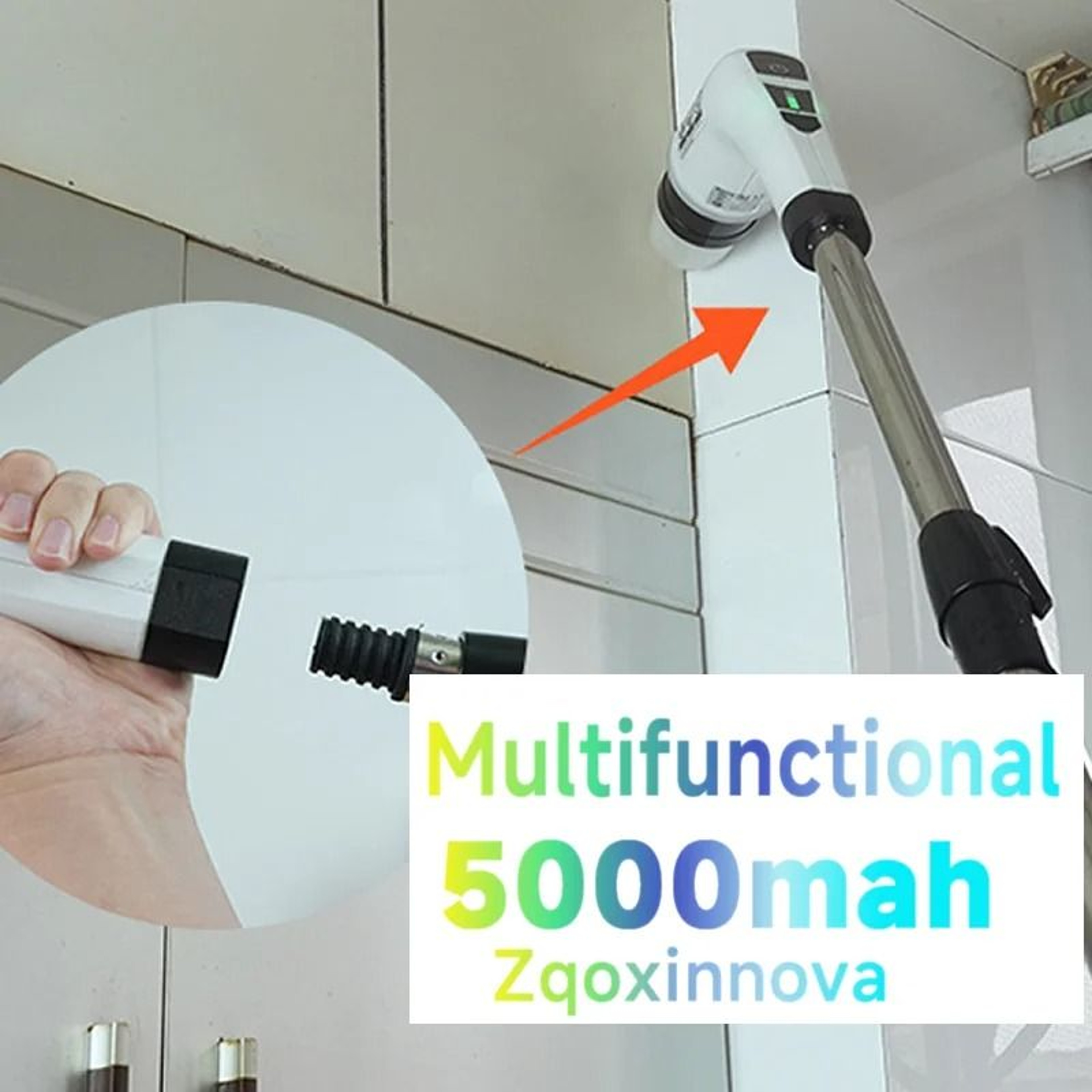 7 In 1 Household Multipurpose Electric Cleaning Brush 2