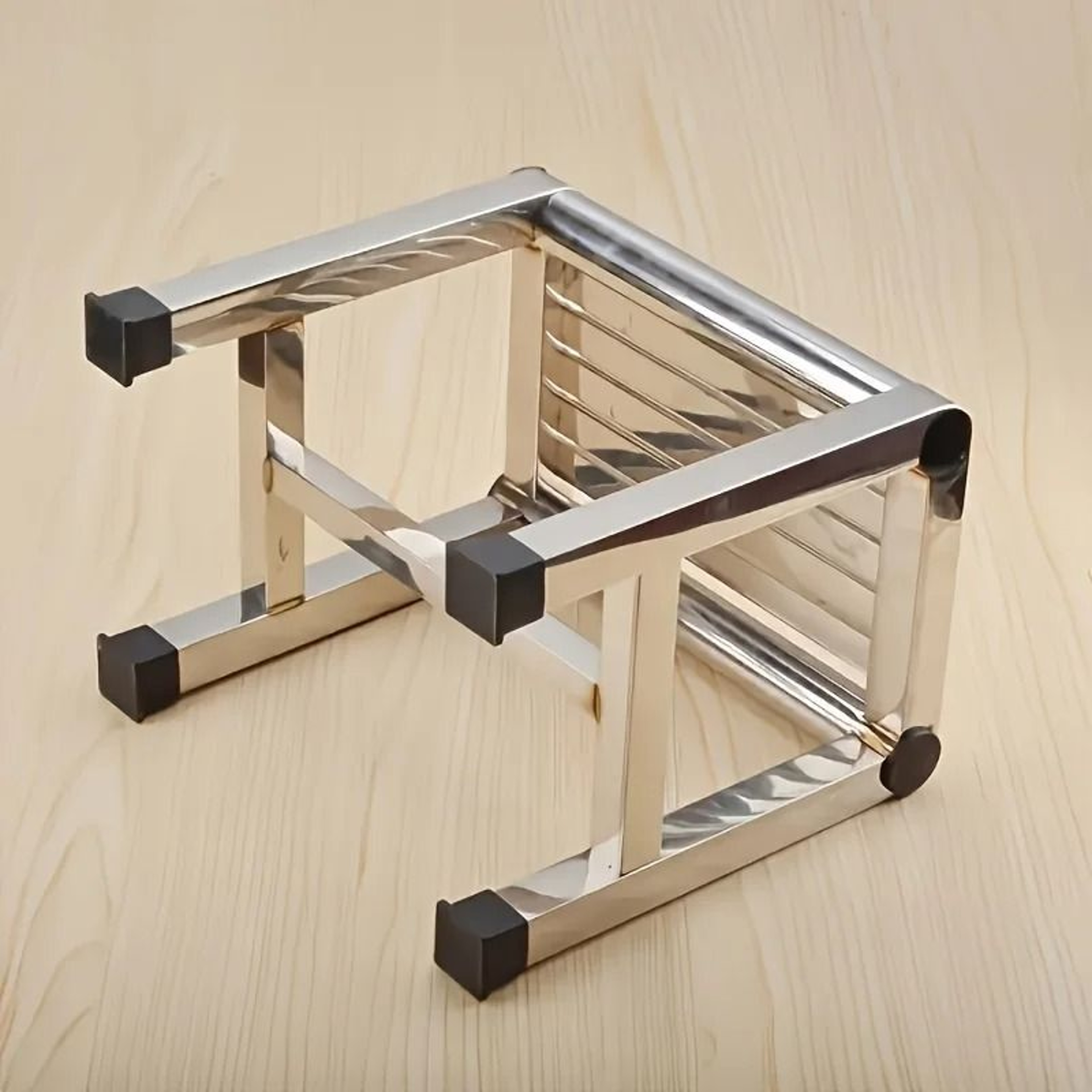 3 In 1 Stainless Steel Multipurpose Stool 4
