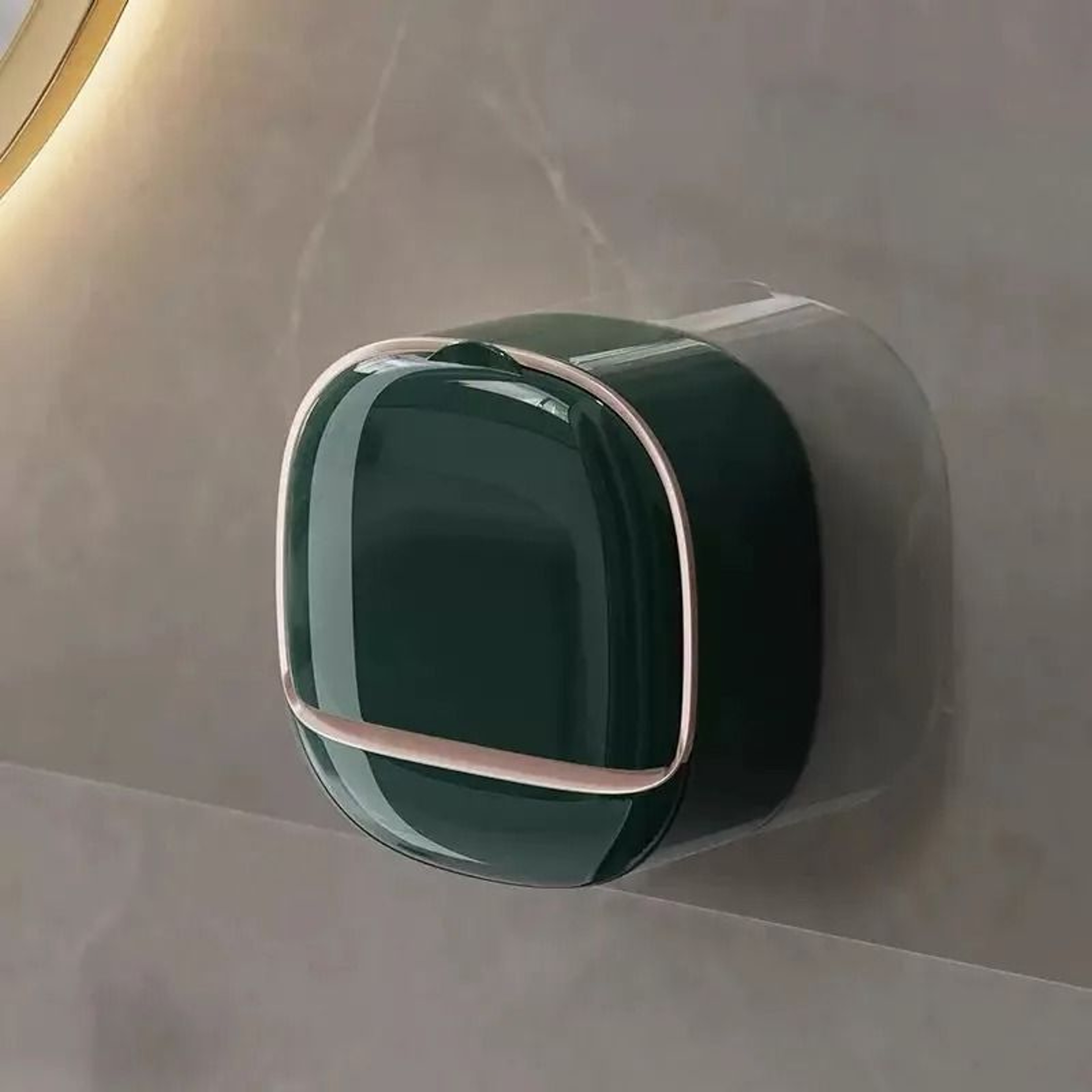 Waterproof Hanging Soap Box With Drainage For Bathroom Storage 6