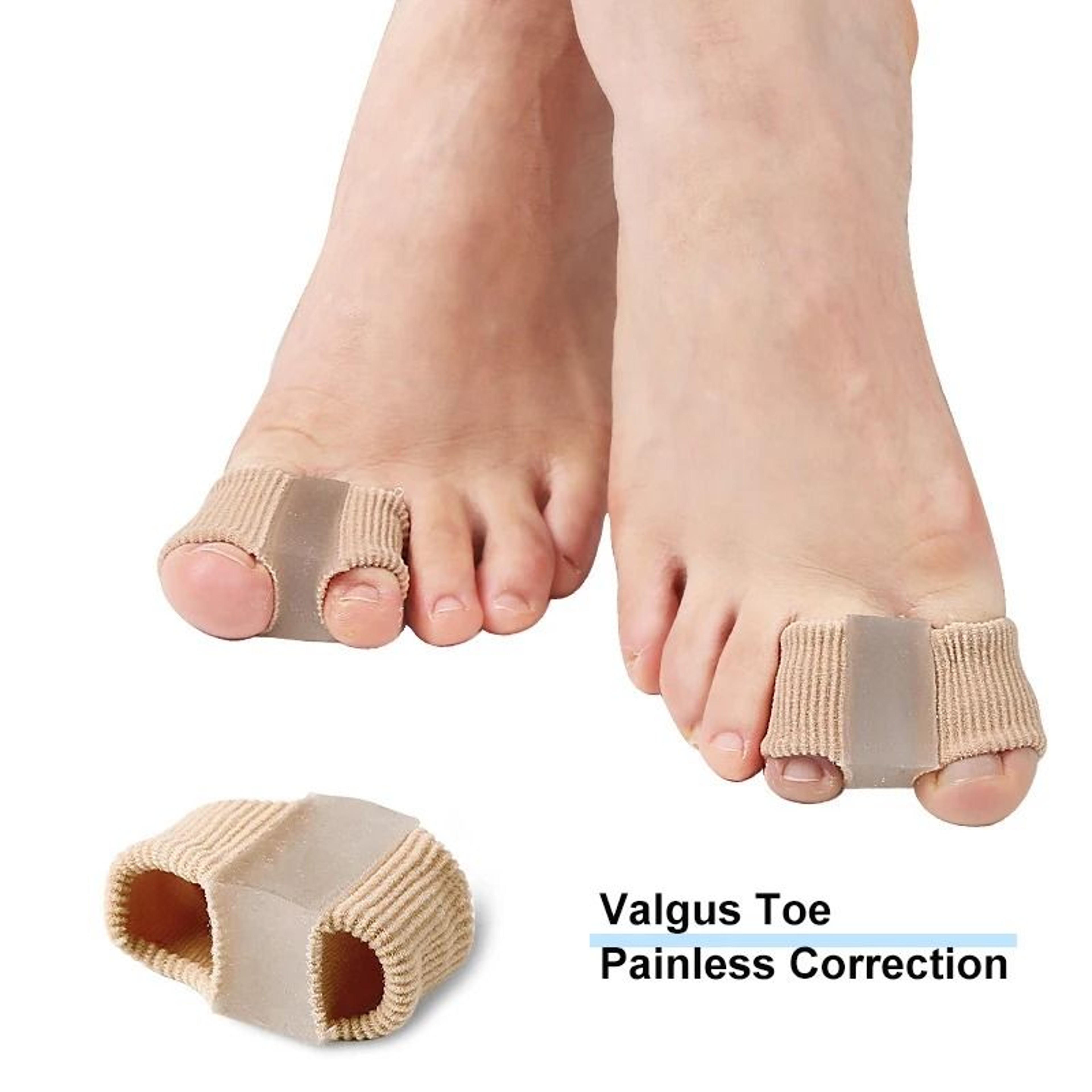 Toe Separator Silicone Bunion Corrector For Comfortable Foot Alignment 4