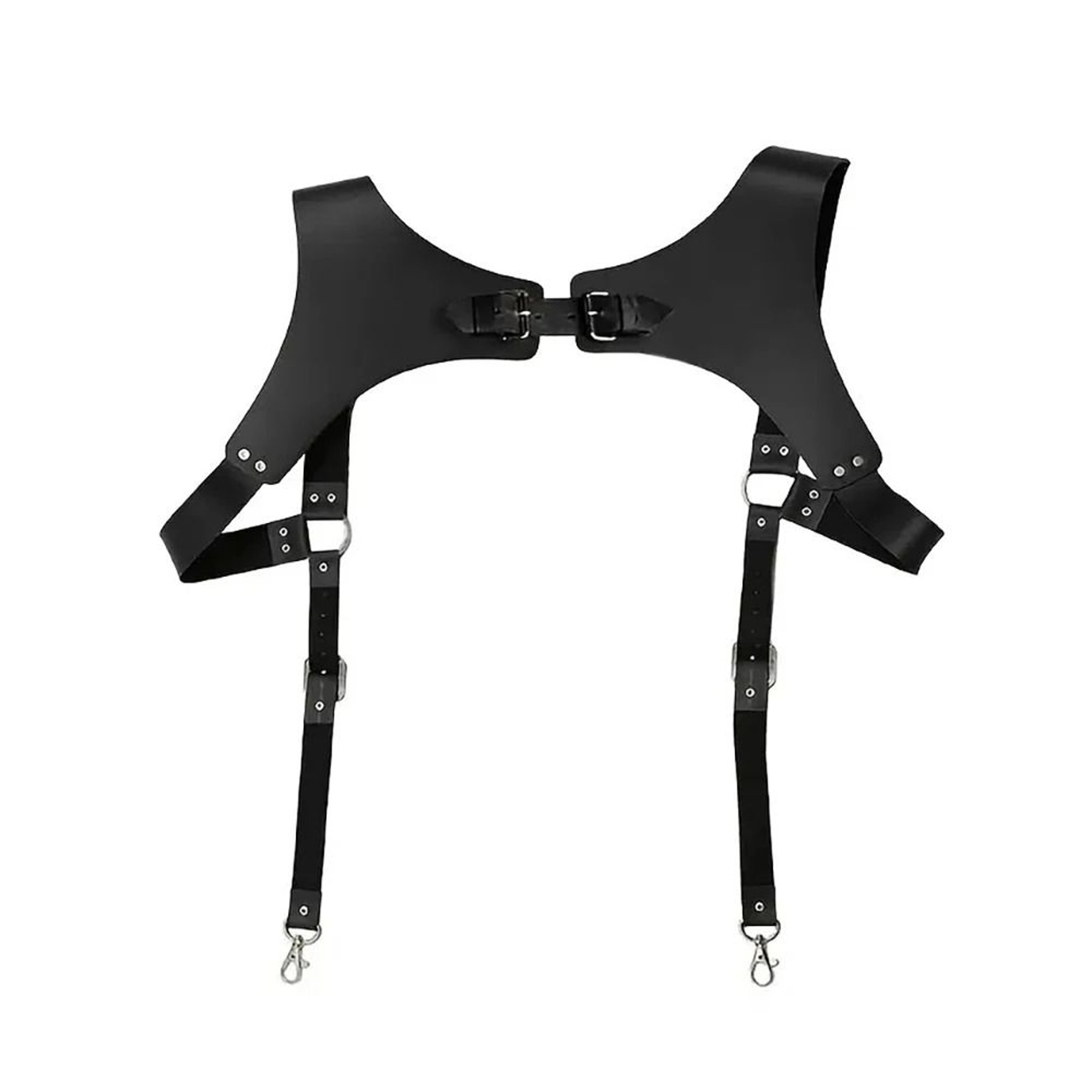 Mens PU Leather Suspender Harness For Fashion Outfits And Party Costumes 7
