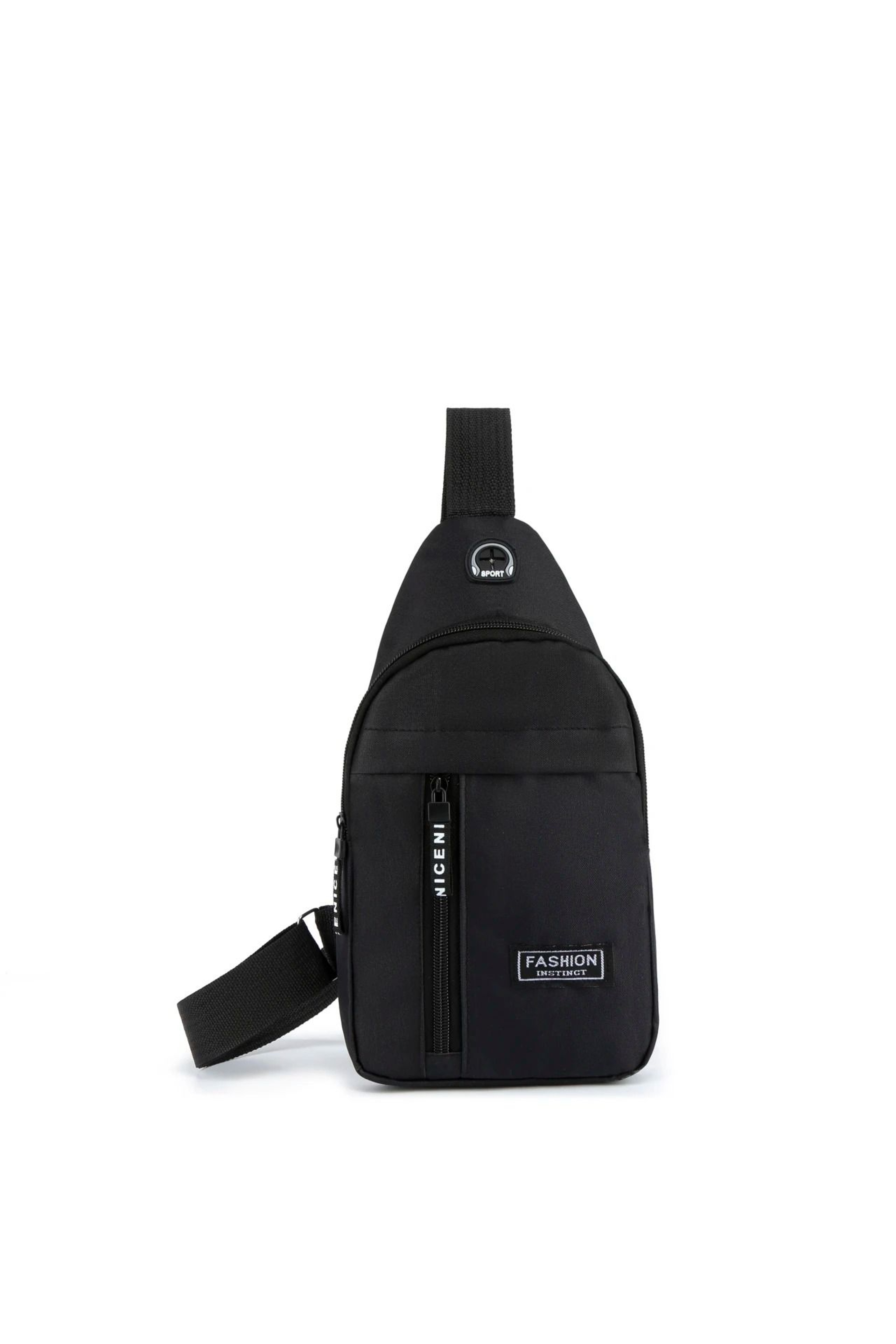 Mens Crossbody Shoulder Bag Portable Chest Sling Bag 0