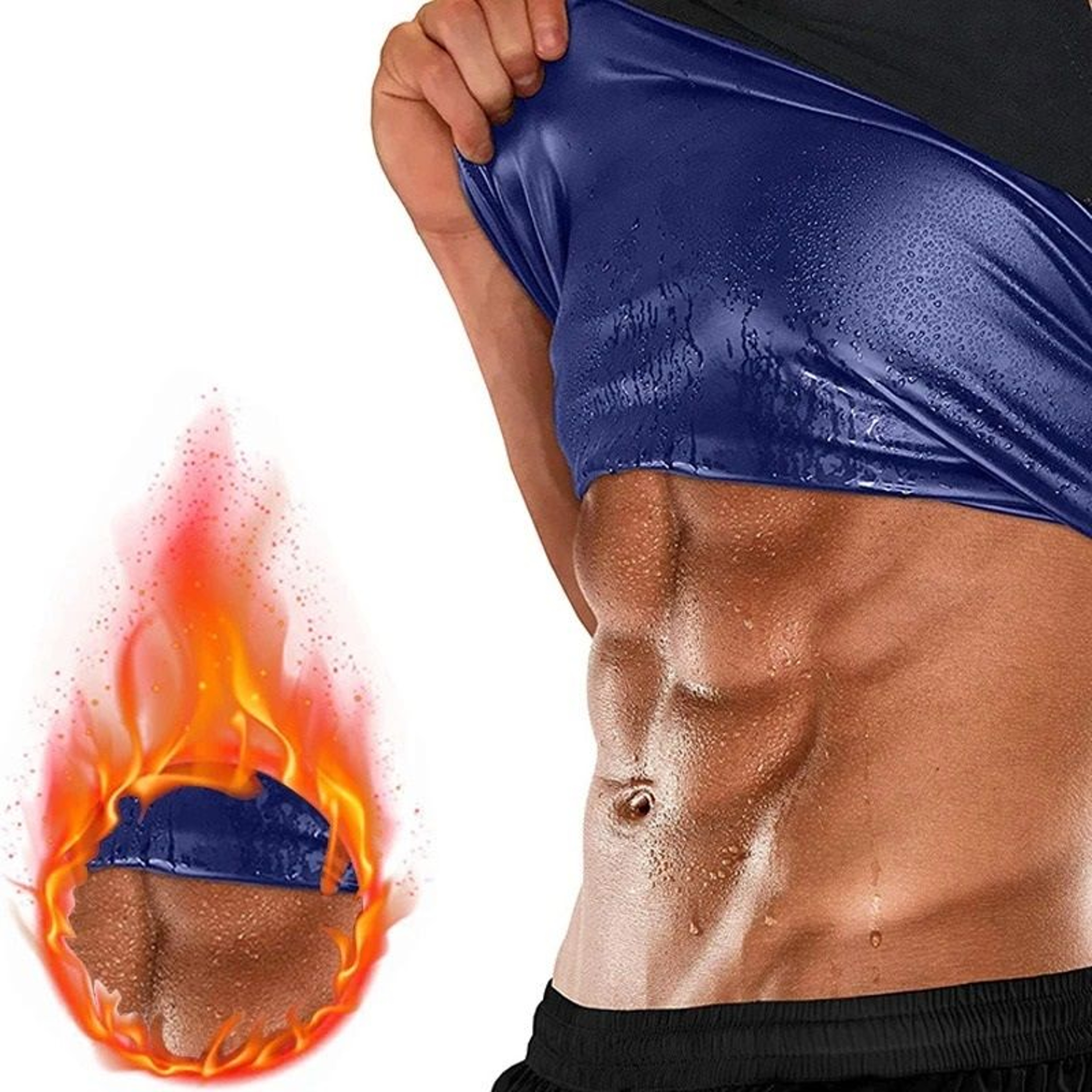 Neoprene Sweat Sauna Vest Slimming Body Shaper For Men And Women 0