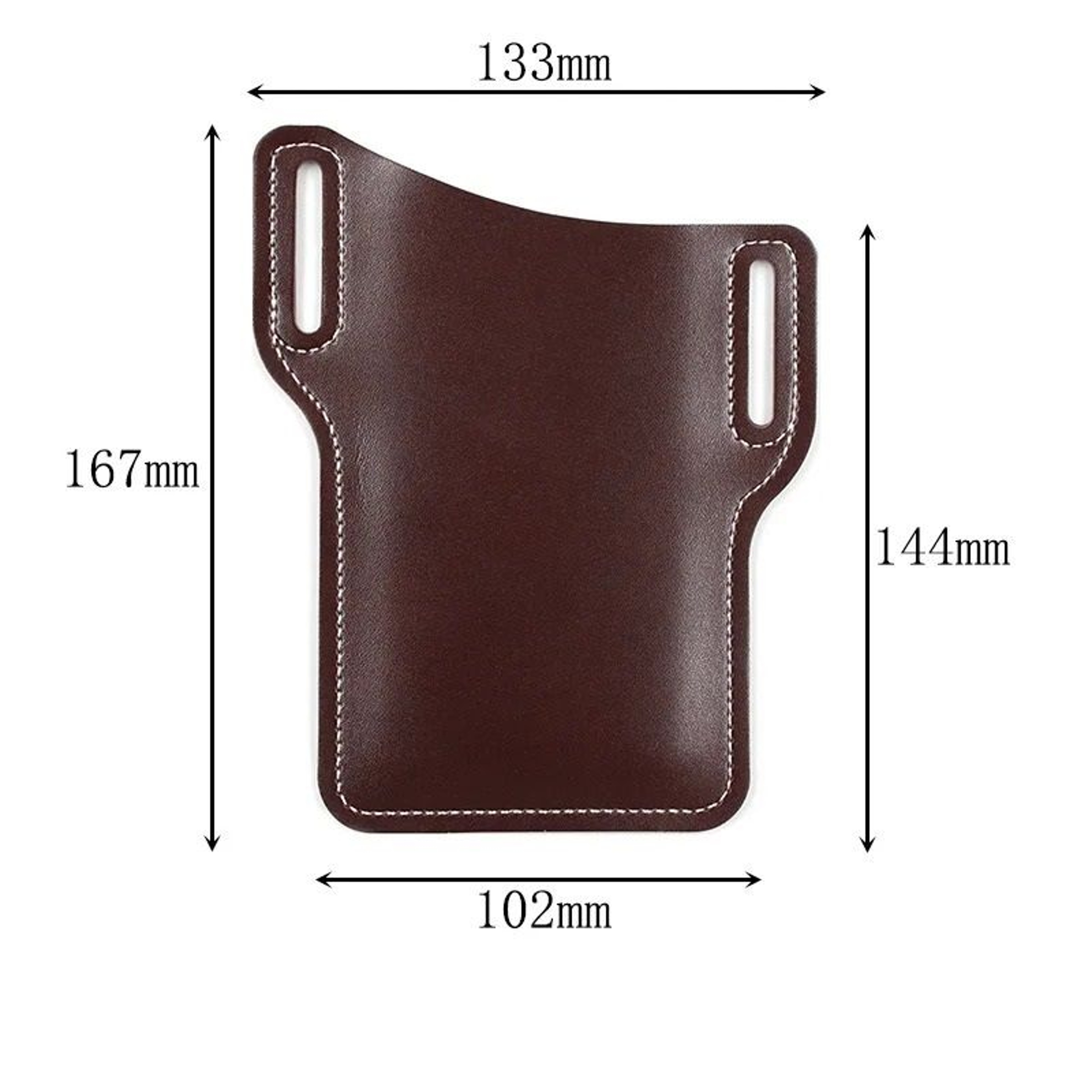 Leather Belt Holster Phone Pouch 4