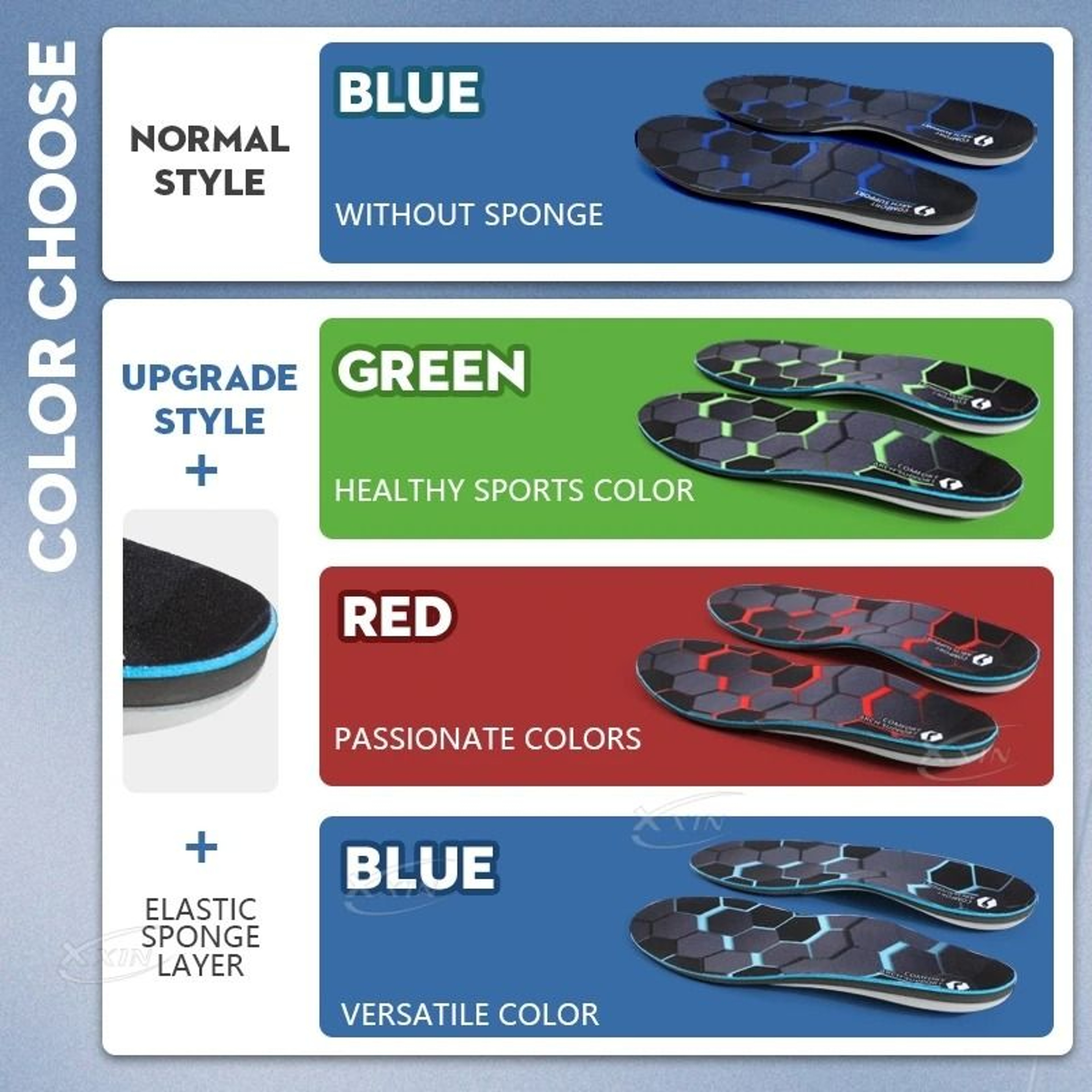 Lightweight Arch Support Insoles For All Day Comfort 1