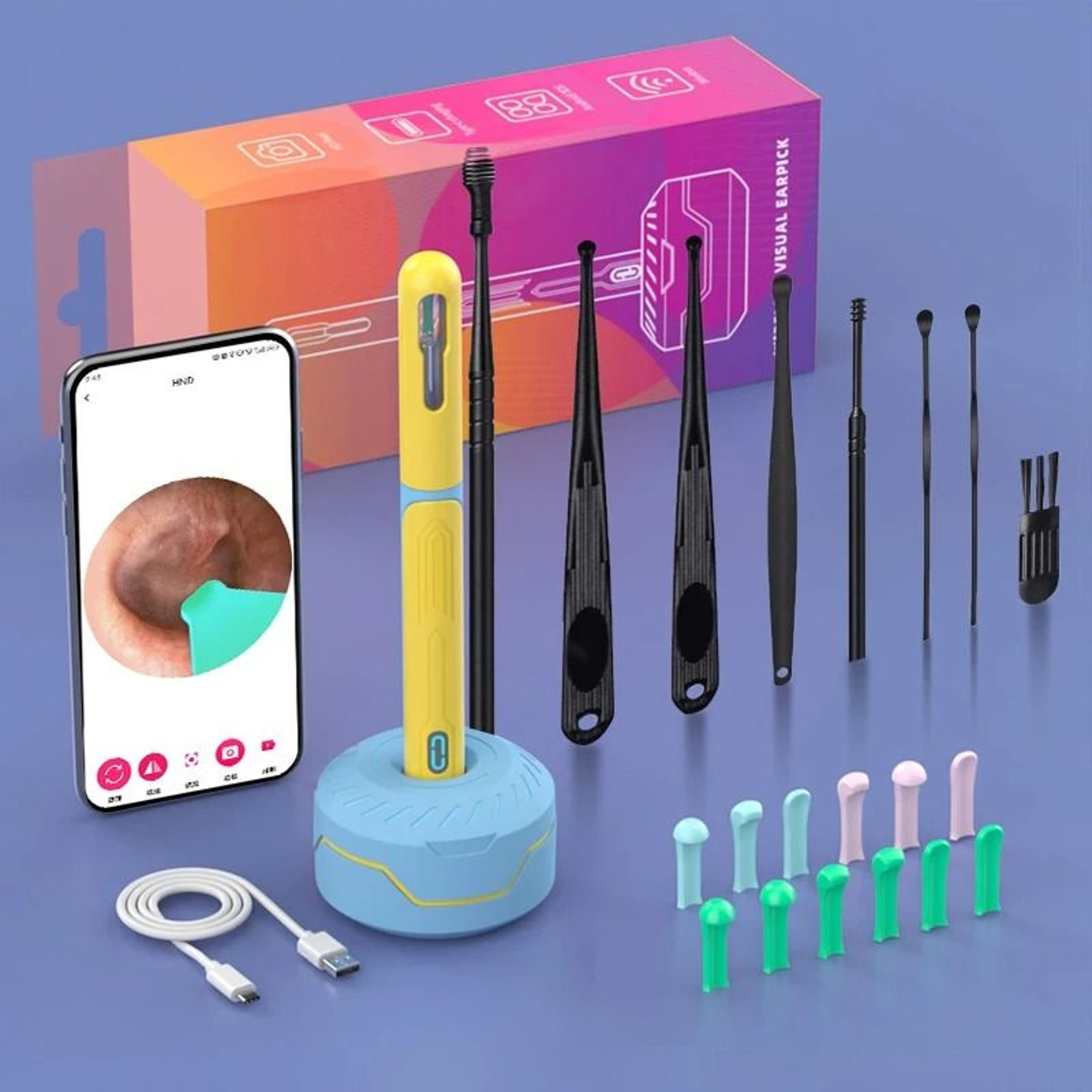 Electric Ear Cleaner With HD Camera 11