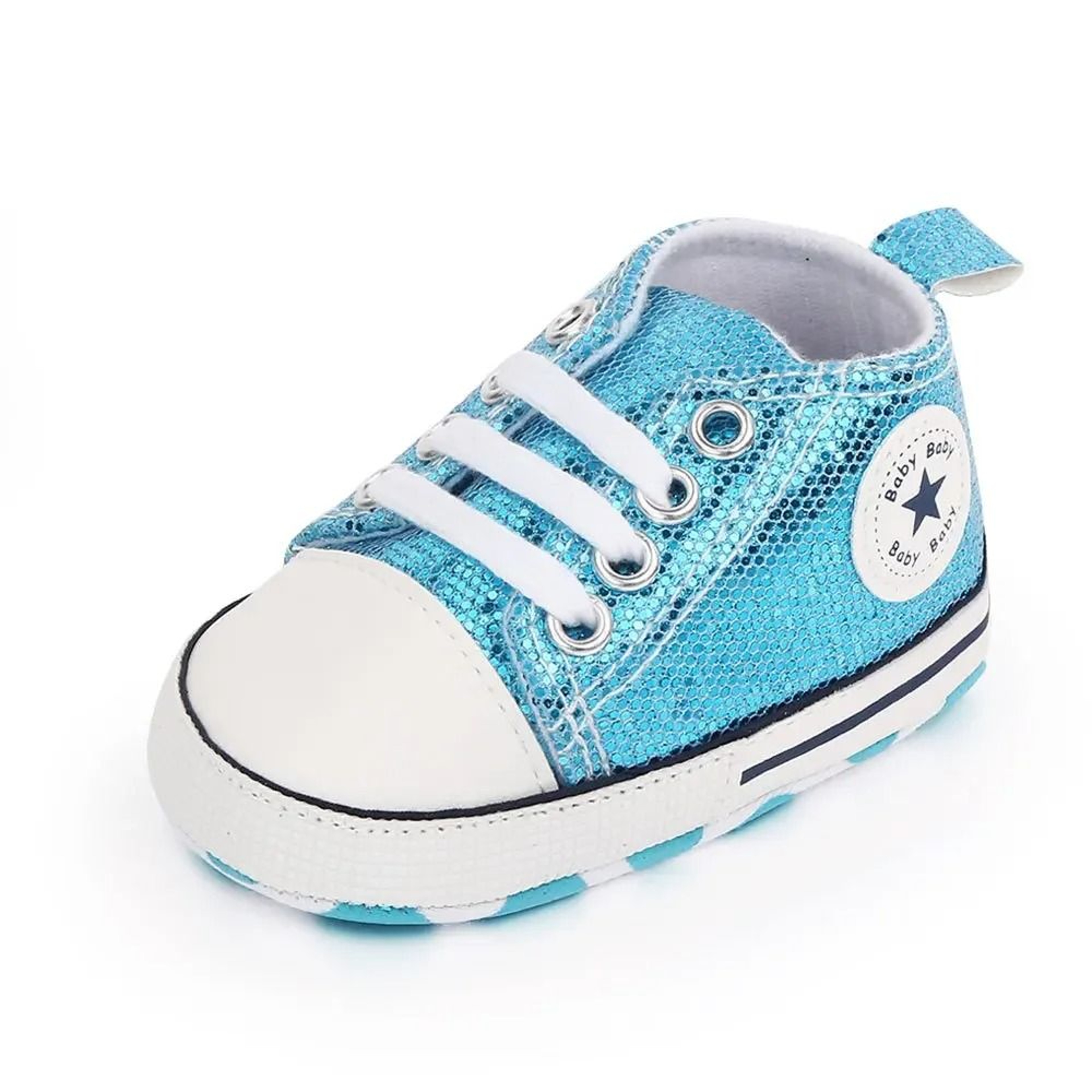 Soft Sole Baby Sneakers With Comfortable Canvas Design 9
