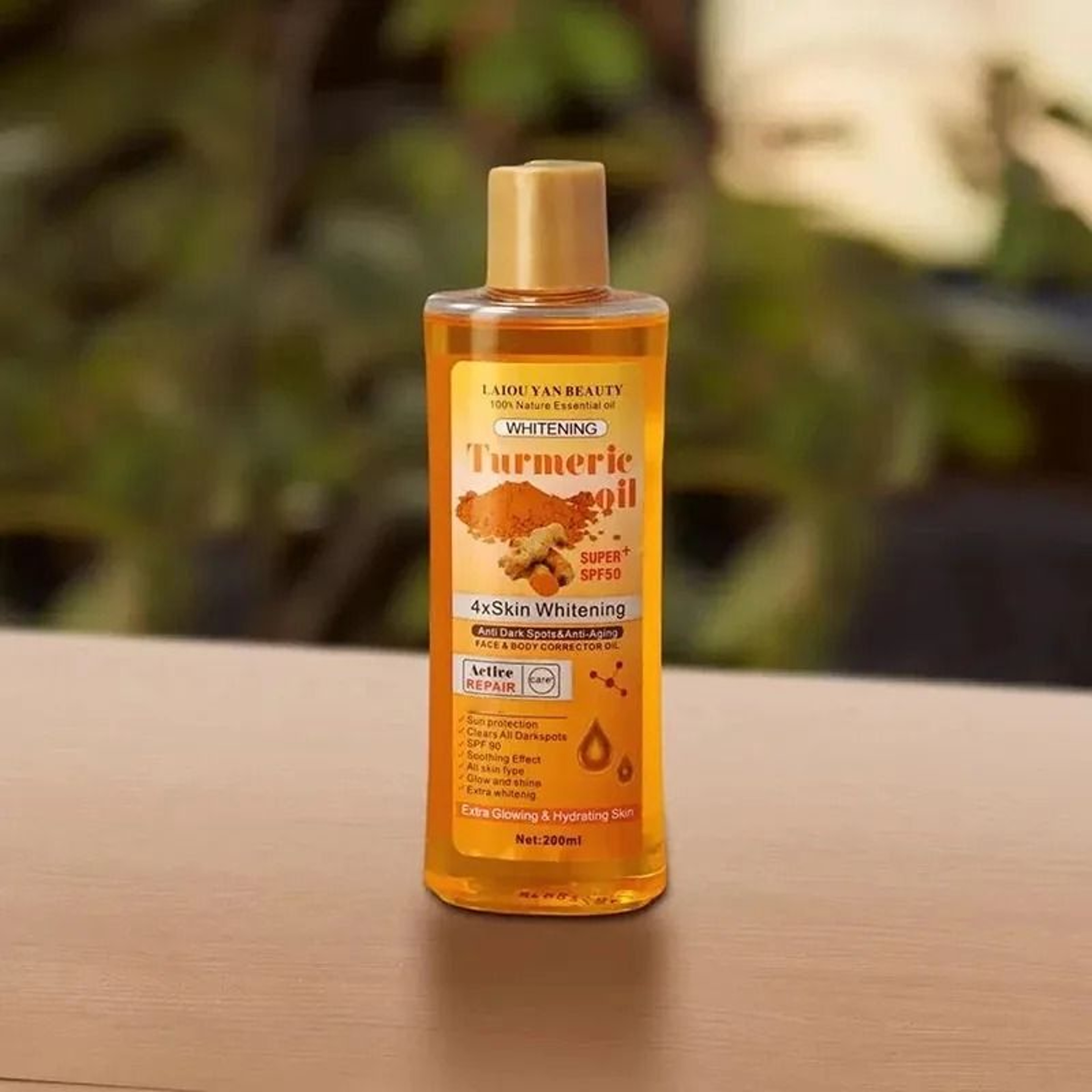 Deep Hydration Turmeric And Ginger Moisturizing Serum Oil 3