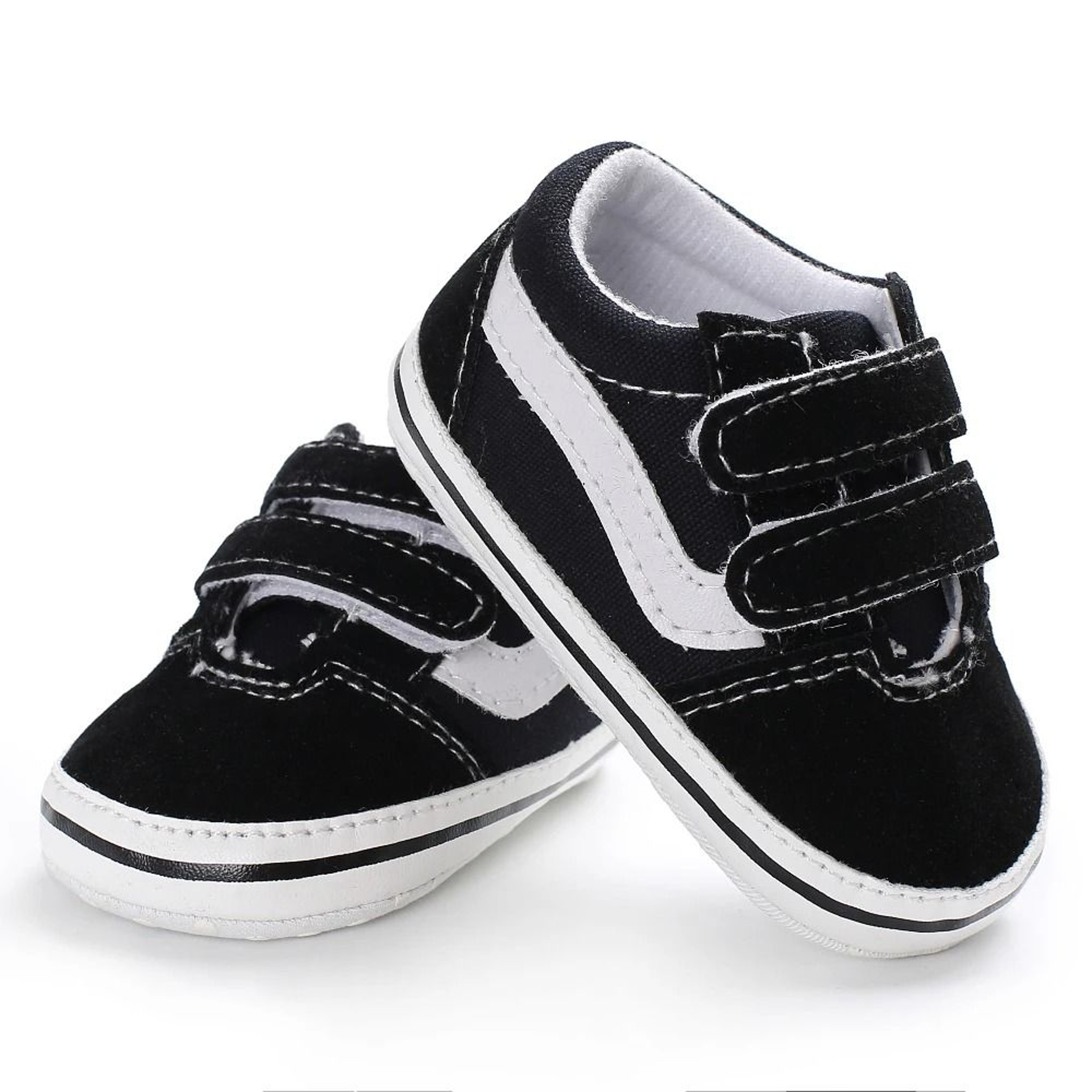 Soft Canvas Baby Walking Shoes With Flexible Sole 4