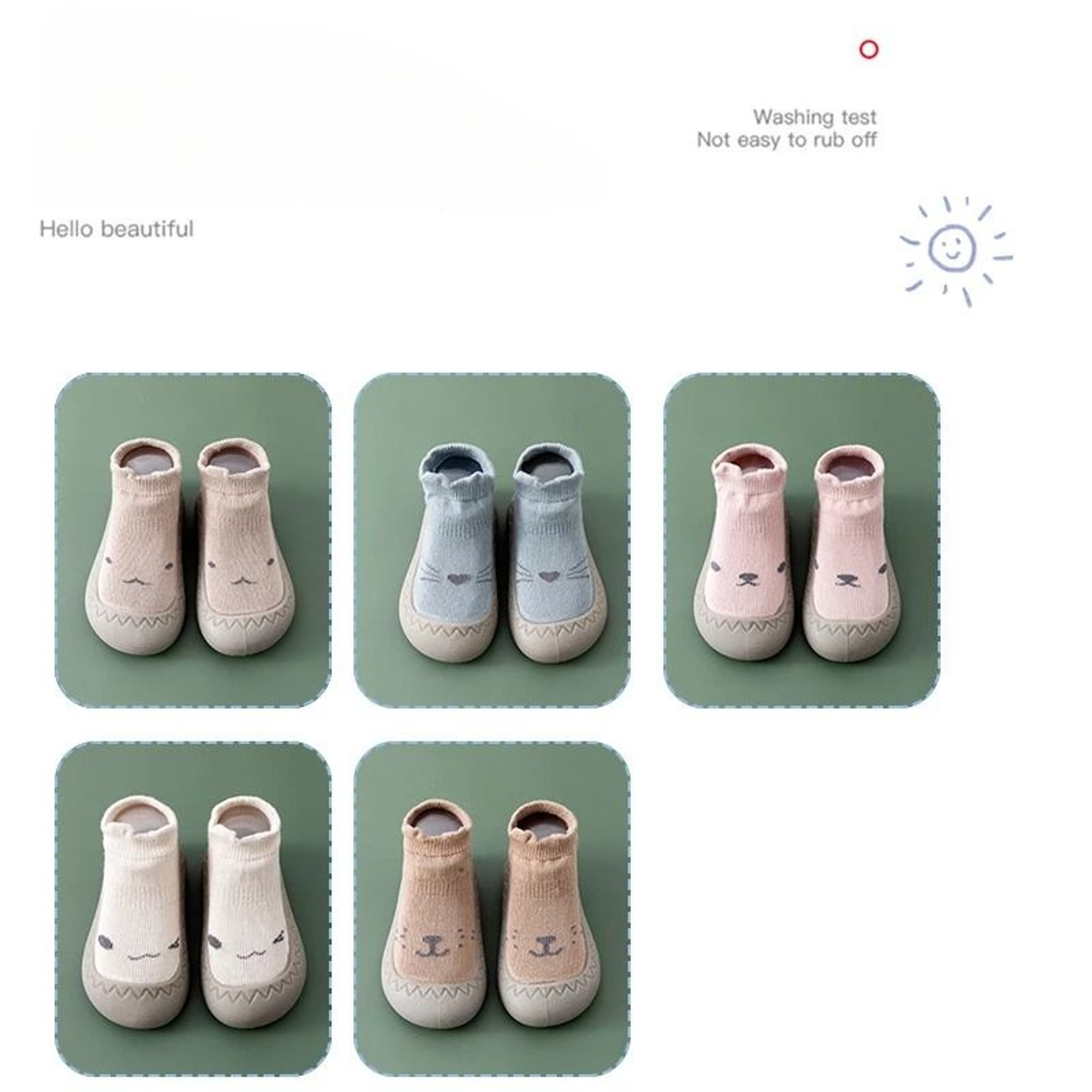 Soft Sole Non Slip Breathable Baby Walking Shoes 2
