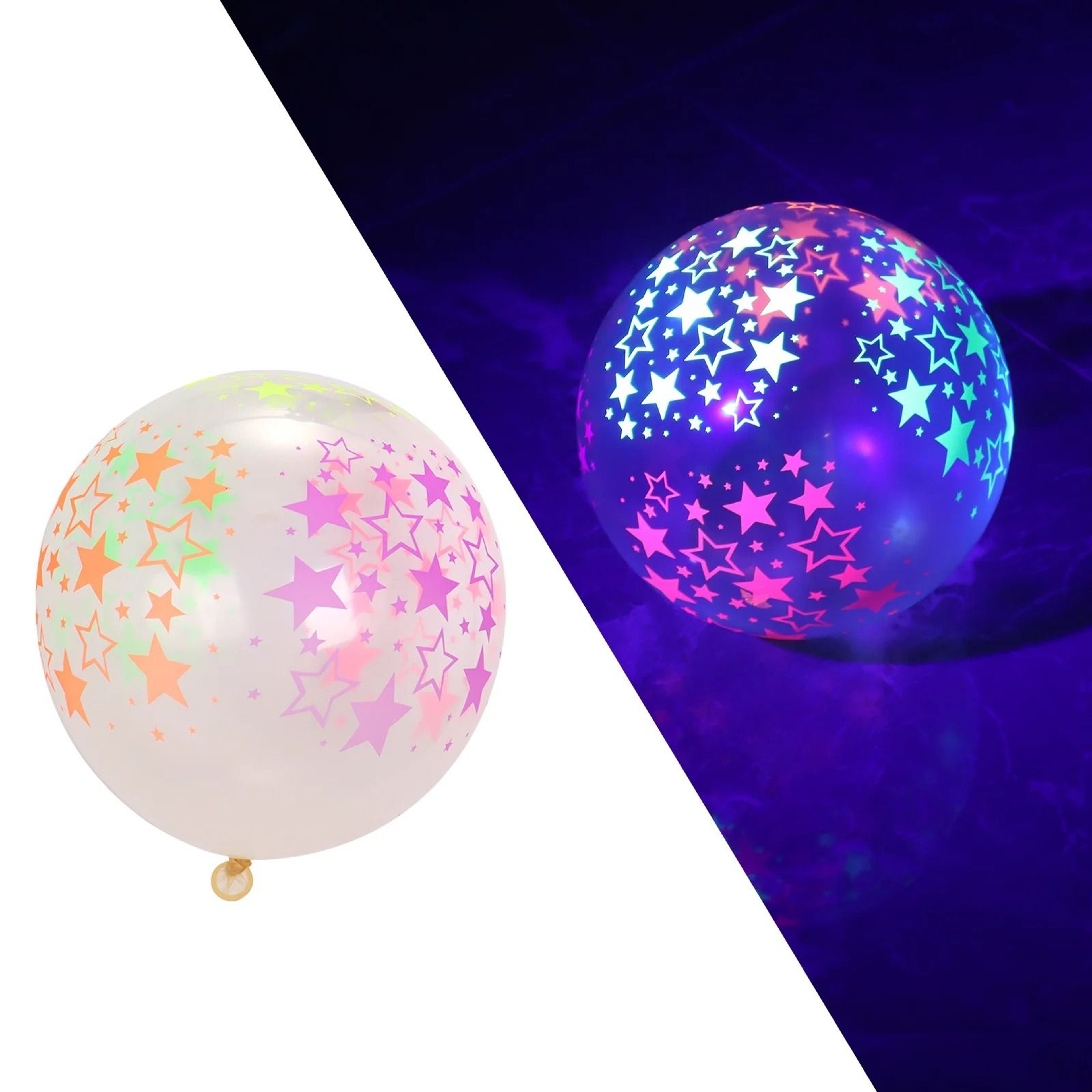 Glow In The Dark Latex Balloon Party Set 7