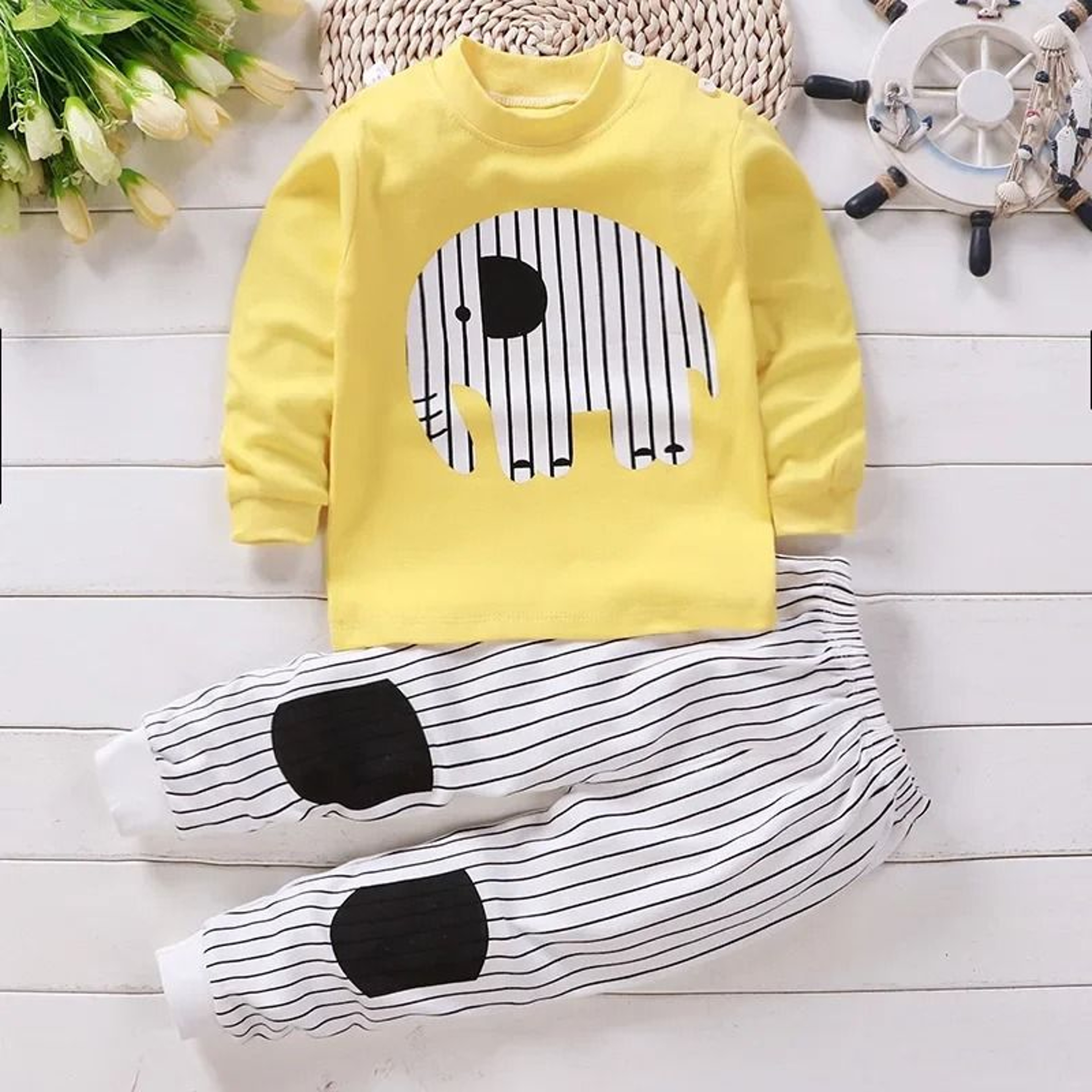 Soft Cotton Kids Clothing Set For Boys And Girls 2