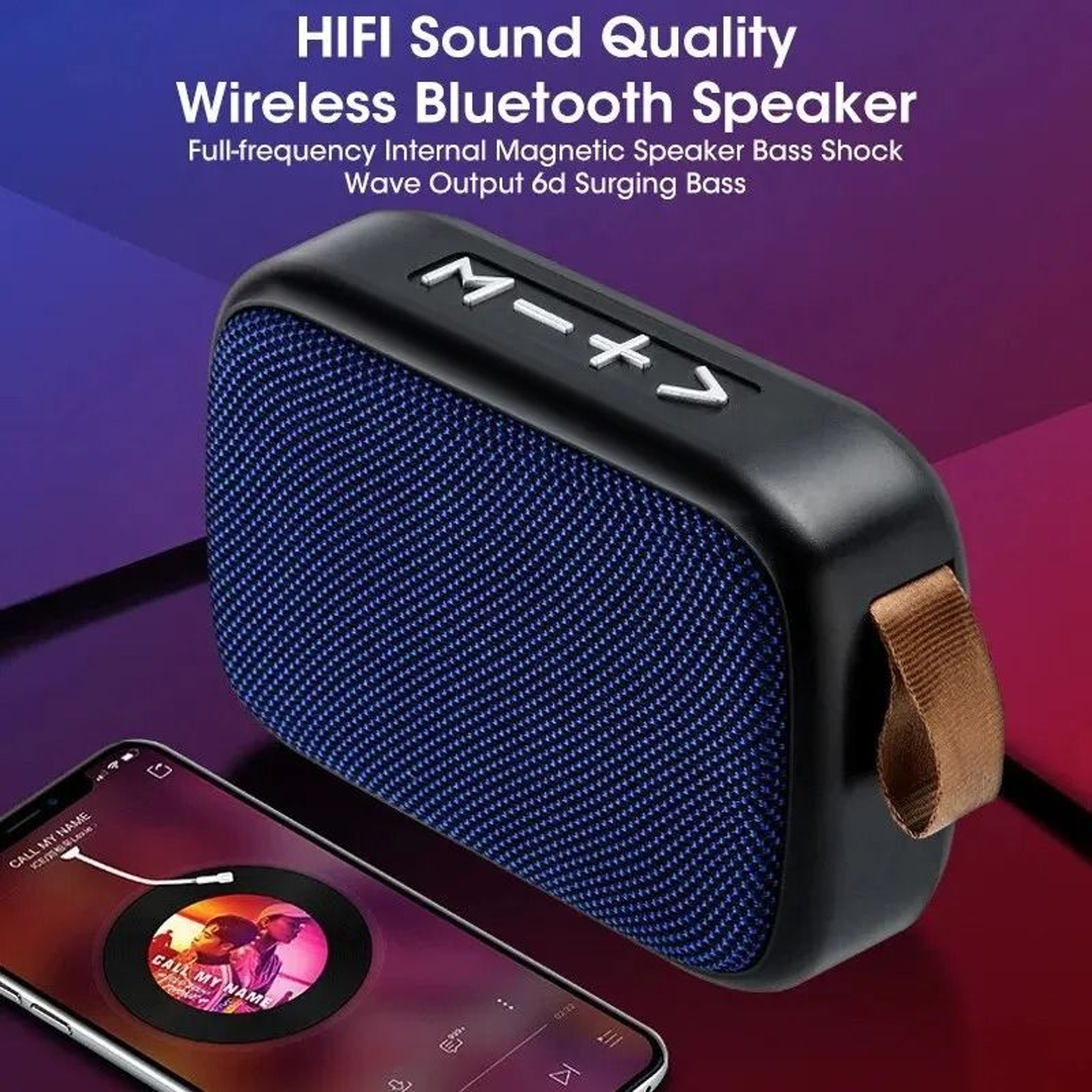Portable Wireless Mini Speaker For Home And Outdoor Use 0